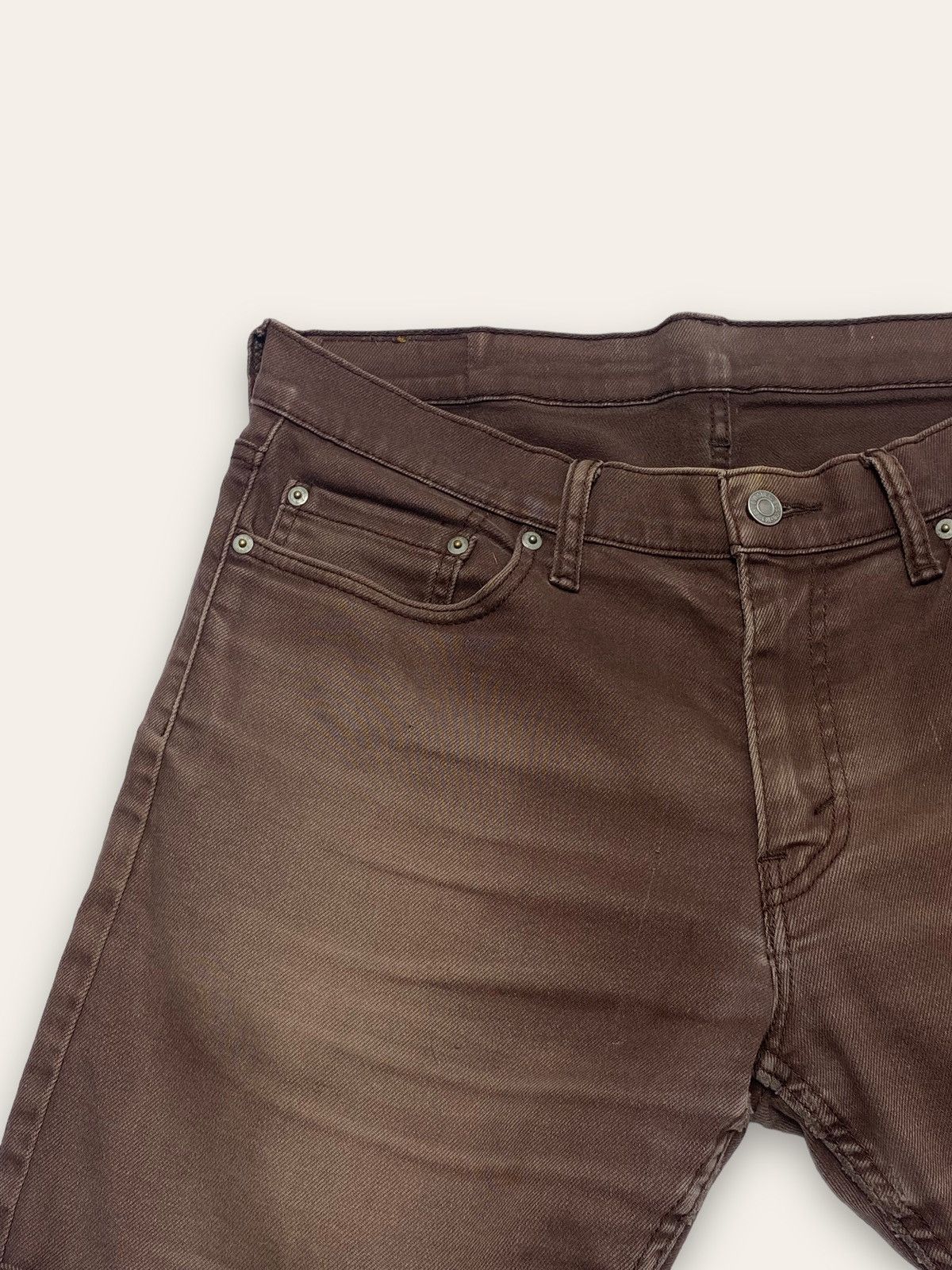 Levi's Vintage LEVI'S Distressed Faded Shorts 514 Size US 34 / EU 50 - 5 Thumbnail