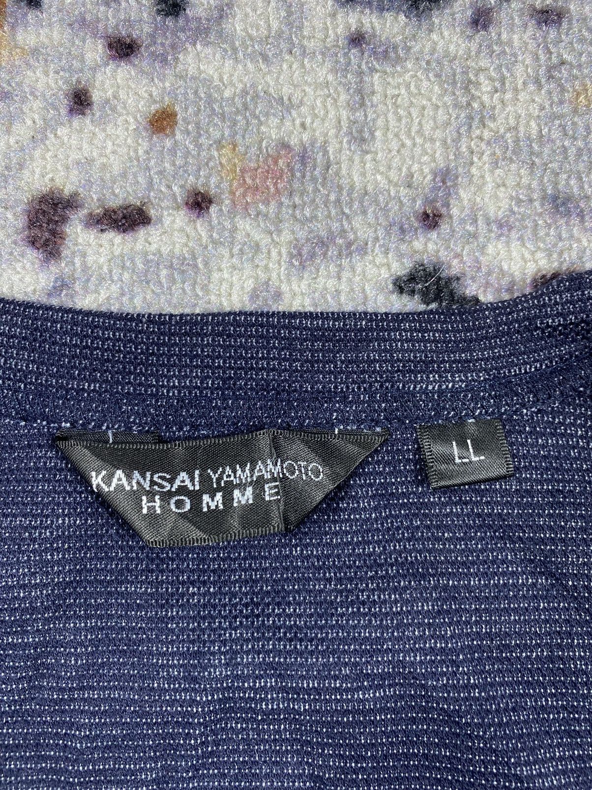 Issey Miyake × Japanese Brand × Kansai Yamamoto “RARE” Kaisai Yamamoto stripe Kurt cobain style Size US L / EU 52-54 / 3 - 6 Thumbnail