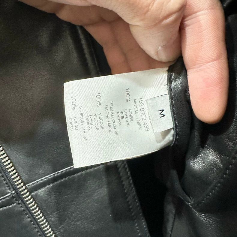 Givenchy Givenchy Black Space Cotton Leather Hoodie Jacket, M size Size US M / EU 48-50 / 2 - 4 Thumbnail