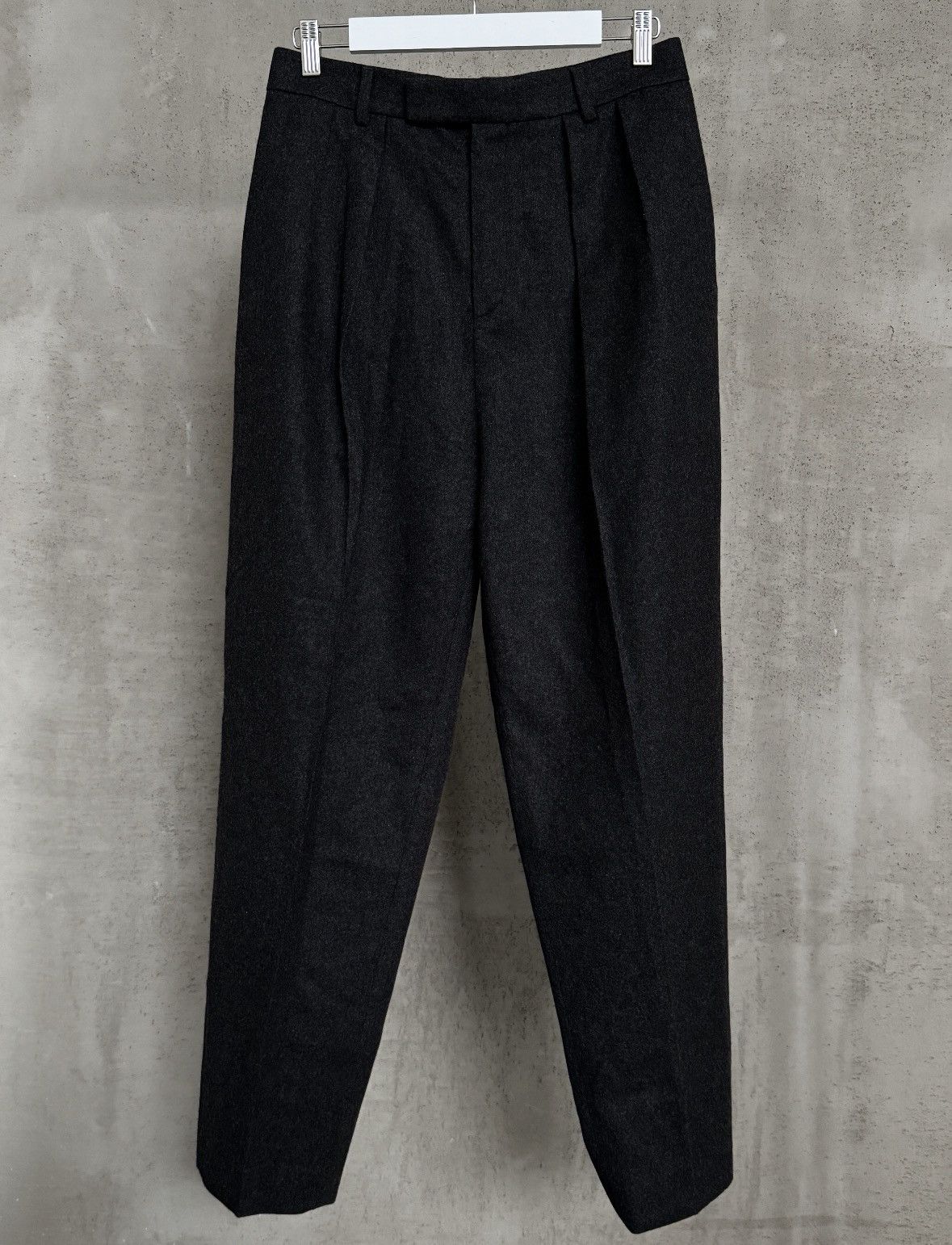 Celine Céline by Hedi Slimane Wool Carot Pants SS23 Size US 31 - 1 Thumbnail