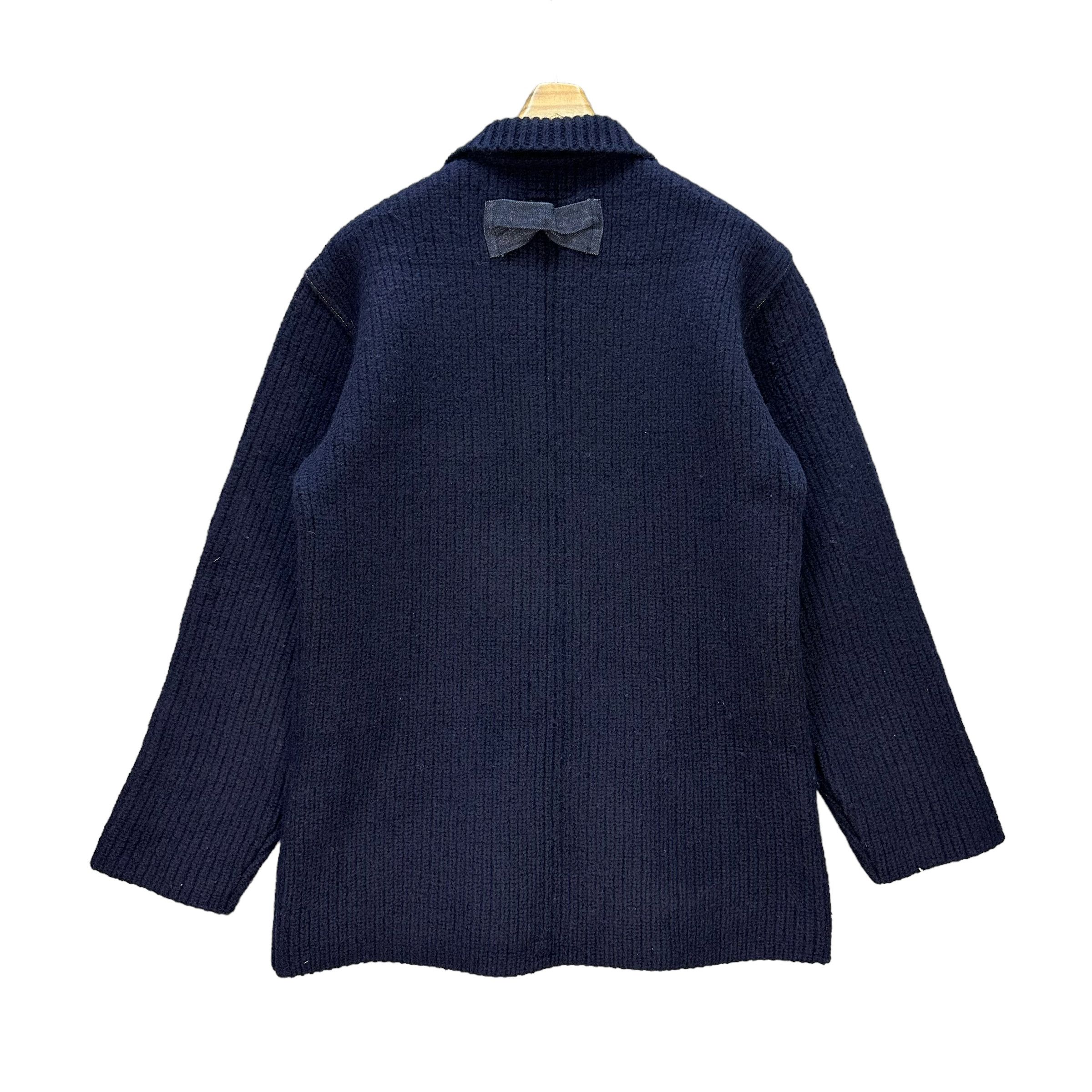 Blue Blue Japan BLUE BLUE Turtle Neck Wool Jacket #9138-61 Size US M / EU 48-50 / 2 - 10 Thumbnail