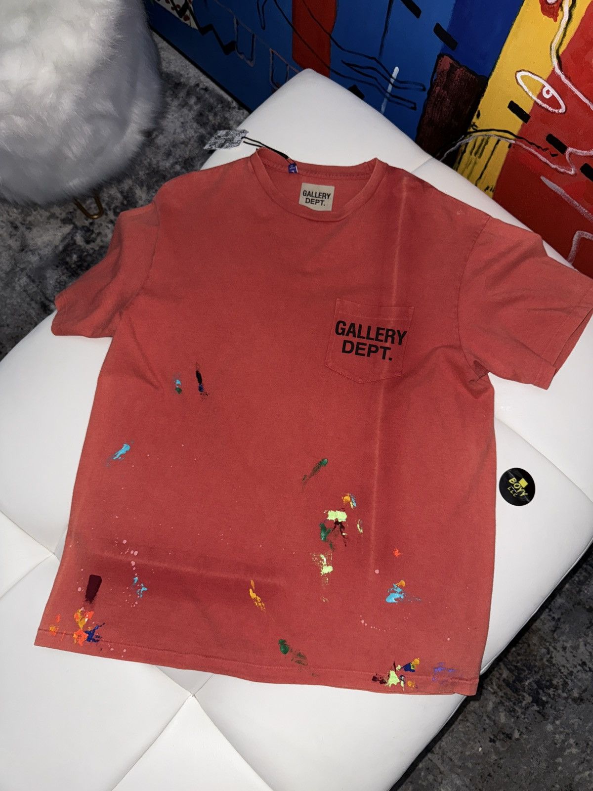 Gallery Dept. Gallery dept paint splatter logo t shirt Size US M / EU 48-50 / 2 - 2 Thumbnail