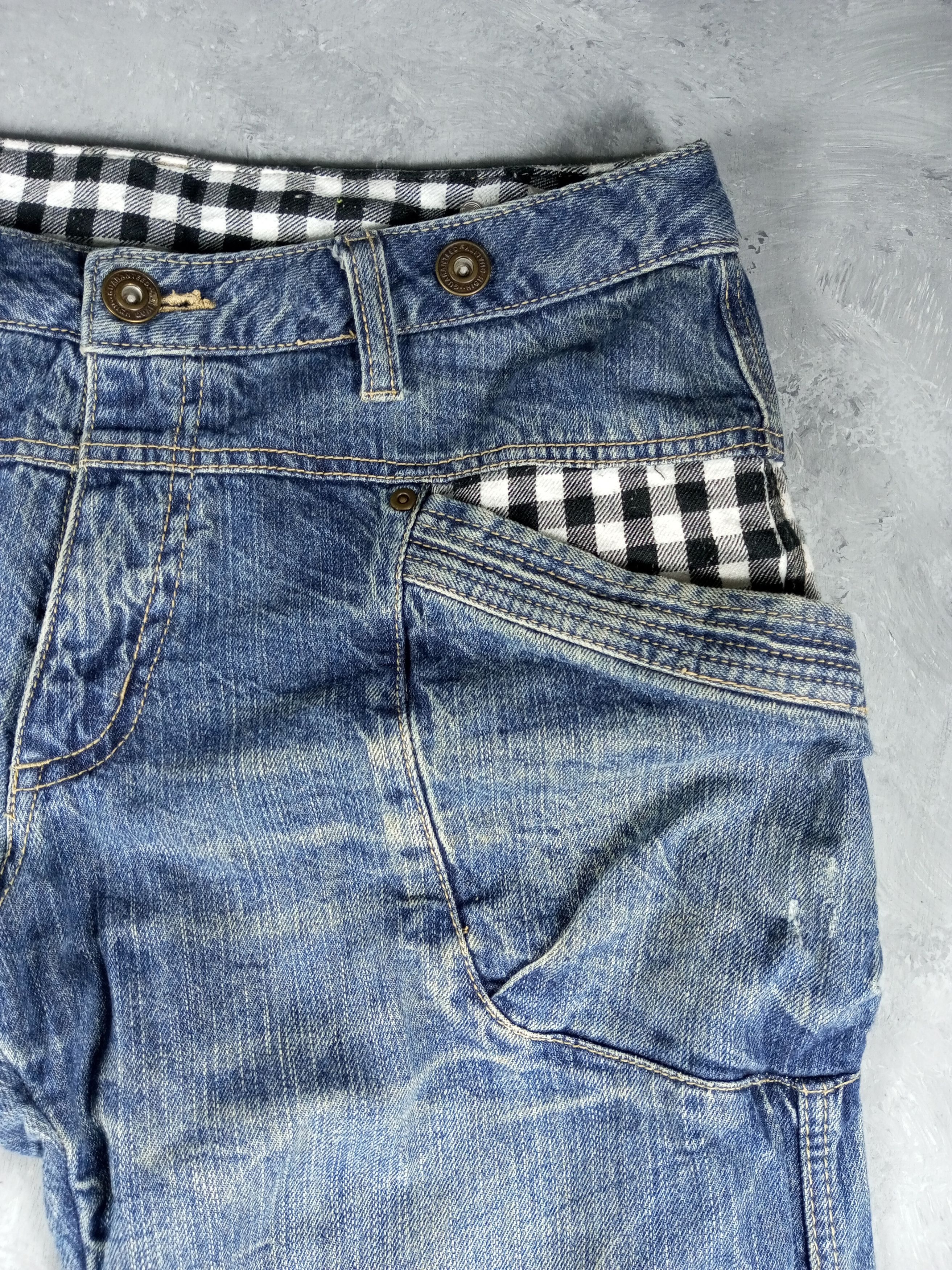 Japanese Brand undefined japanese brand jeans pant Size US 32 / EU 48 - 11 Thumbnail
