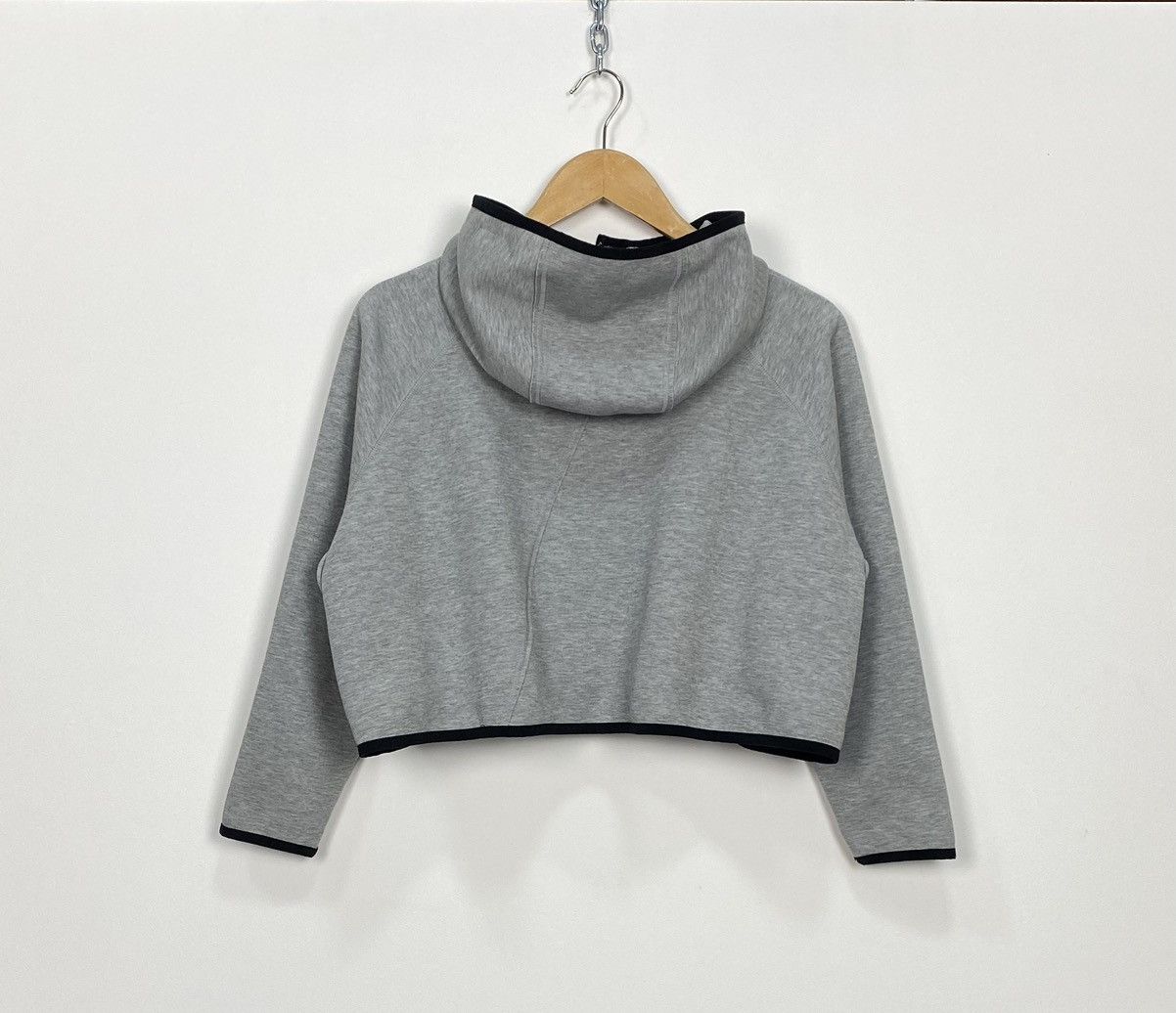 Nike Nike Tech Fleece Full Zip Cape Hoodie Sweatshirt Grey Drill Size XS / US 0-2 / IT 36-38 - 14 Thumbnail