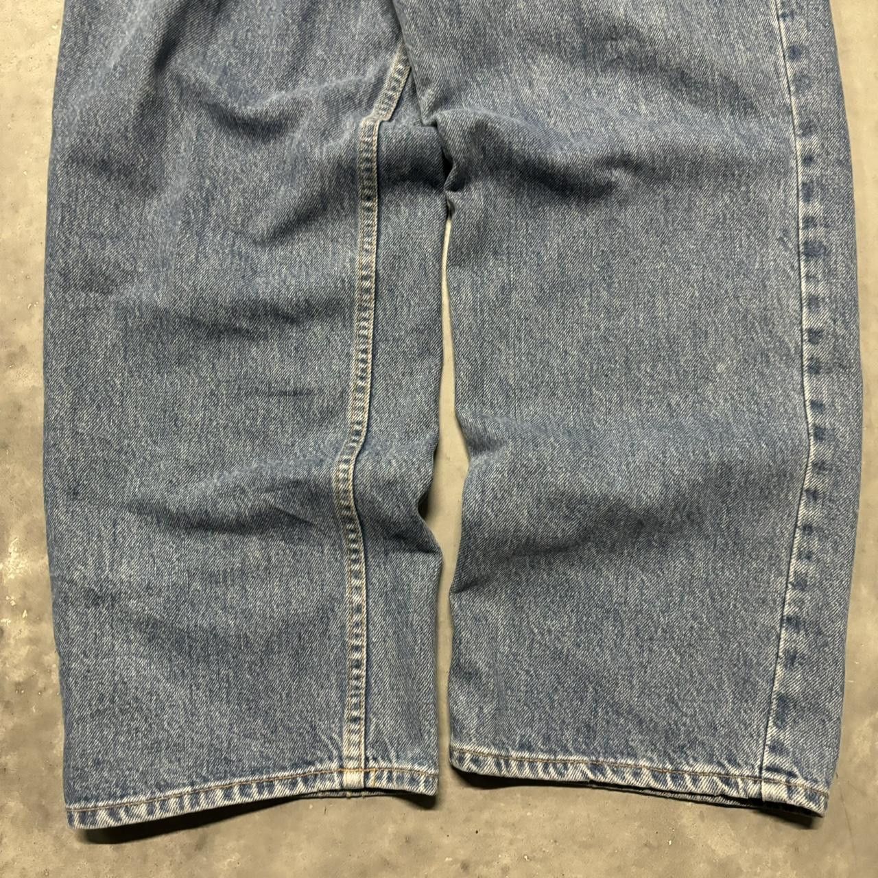 Gap × Vintage Crazy Vintage 90s Medium Wash Gap Made In USA Denim Jeans! Size US 38 / EU 54 - 6 Thumbnail
