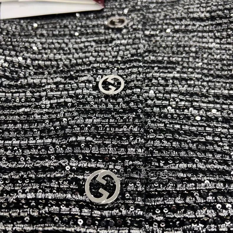Gucci Gucci Striped thick flower round-neck short jacket Size XS / US 0-2 / IT 36-38 - 3 Thumbnail