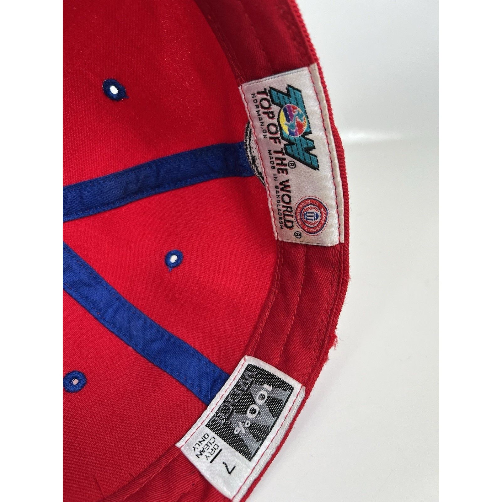 Top Of The World Vintage Fresno State Bulldogs Fitted Hat Size 7 Top Of The W Size ONE SIZE - 11 Thumbnail