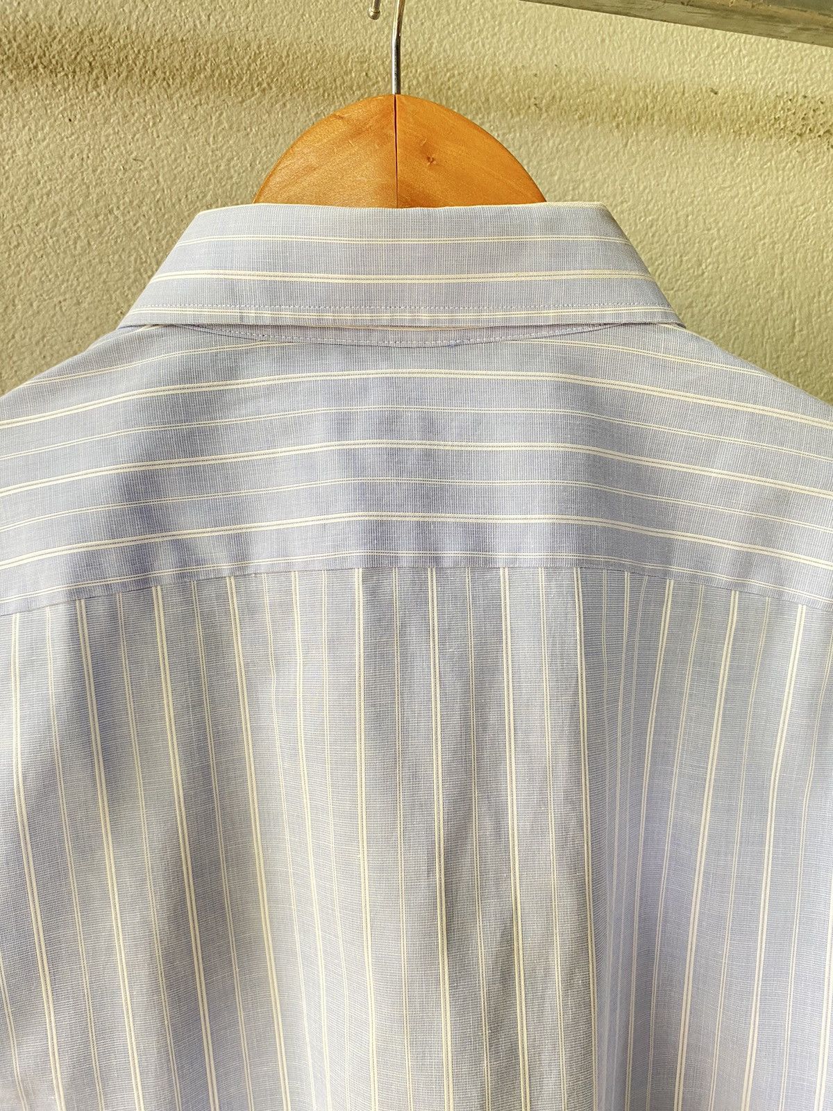 Christian Dior Monsieur Christian Dior vintage strip shirt Size US XL / EU 56 / 4 - 5 Thumbnail