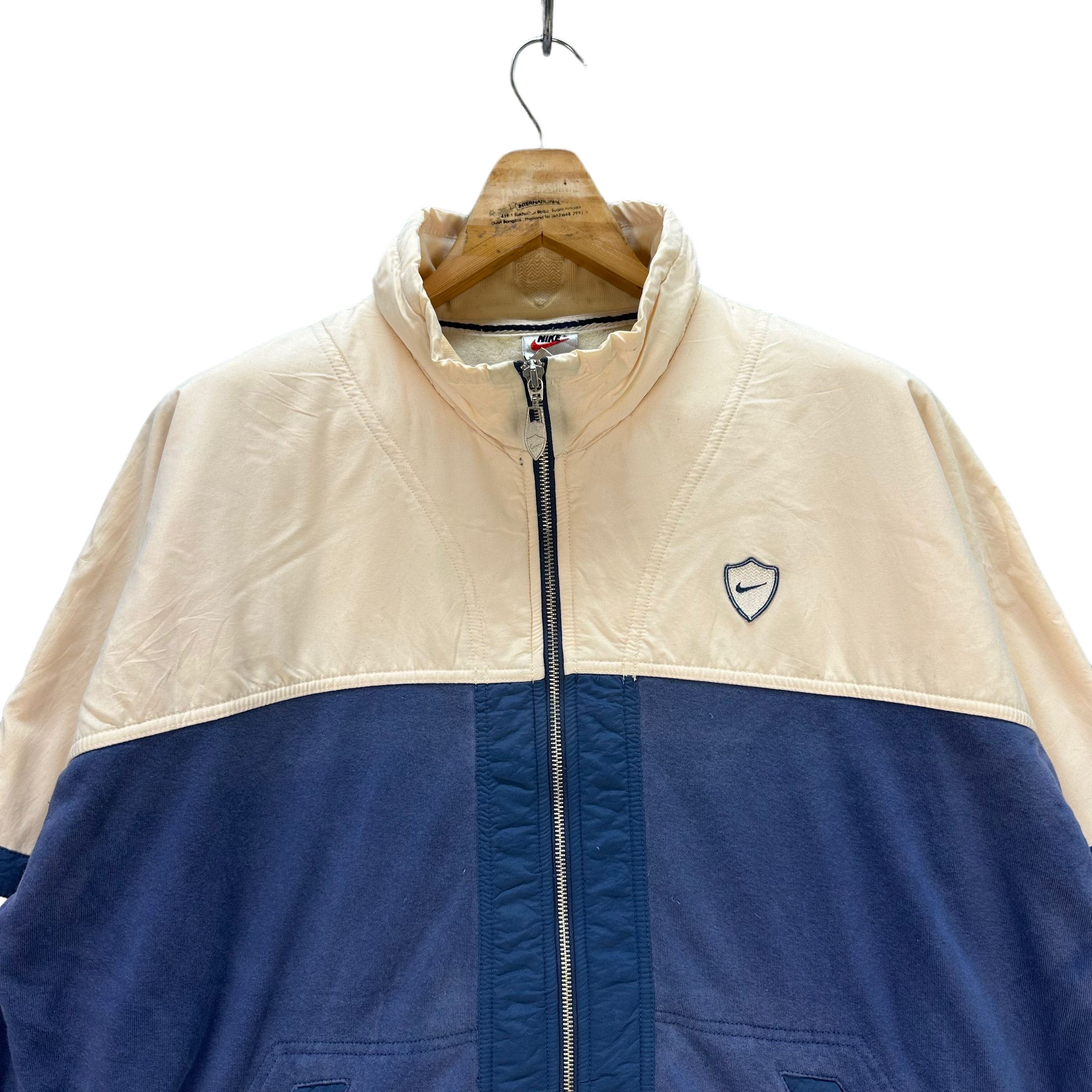 Nike 90's NIKE SILVER TAG EMBROIDERY LOGO JACKET #8629-018 Size US XL / EU 56 / 4 - 2 Thumbnail