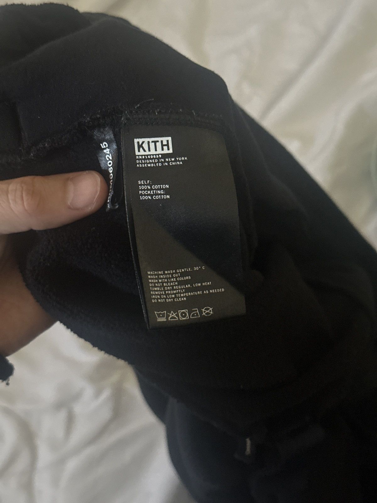 Designer × Kith KITH BLACK SWEATPANTS Size US 34 / EU 50 - 5 Thumbnail