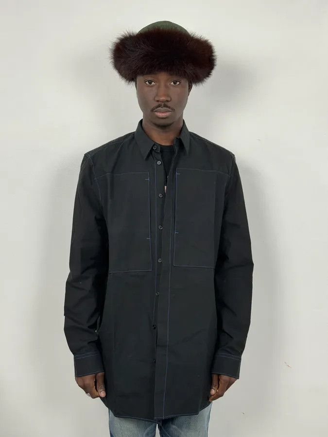 Givenchy SS2016 Givenchy Navy Seams Premium Shirt Size US L / EU 52-54 / 3 - 2 Thumbnail