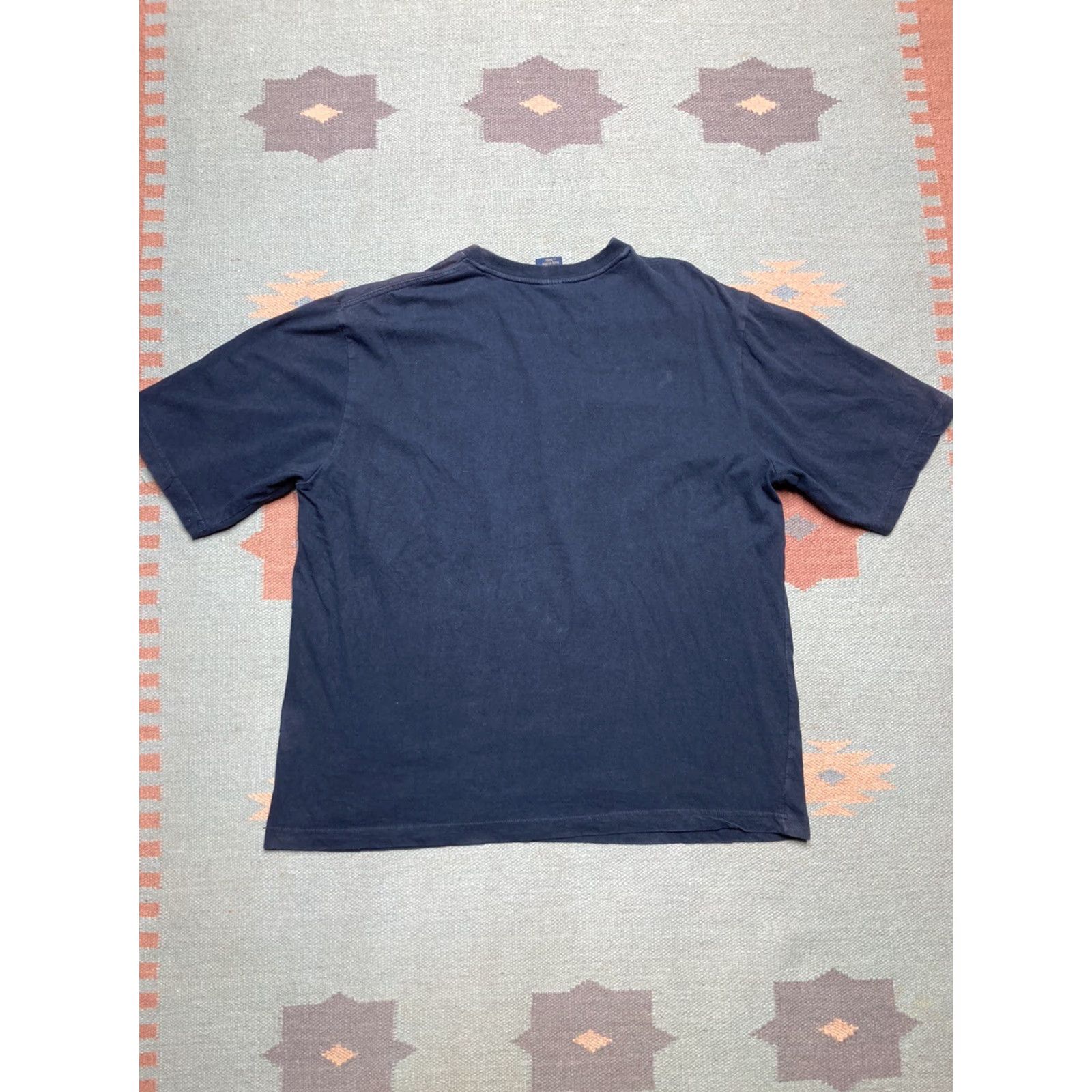 Bodega VINTAGE Exsto T-Shirt Boots Blue Large Mens Bloodhound for the Bread Grinder Cash 29” Length 24” Pit to Pit G3 Size US L / EU 52-54 / 3 - 7 Thumbnail