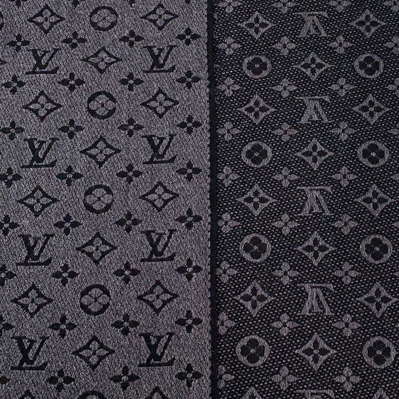 Louis Vuitton Louis Vuitton Black and grey logo presbyopic full print wo Size ONE SIZE - 7 Thumbnail