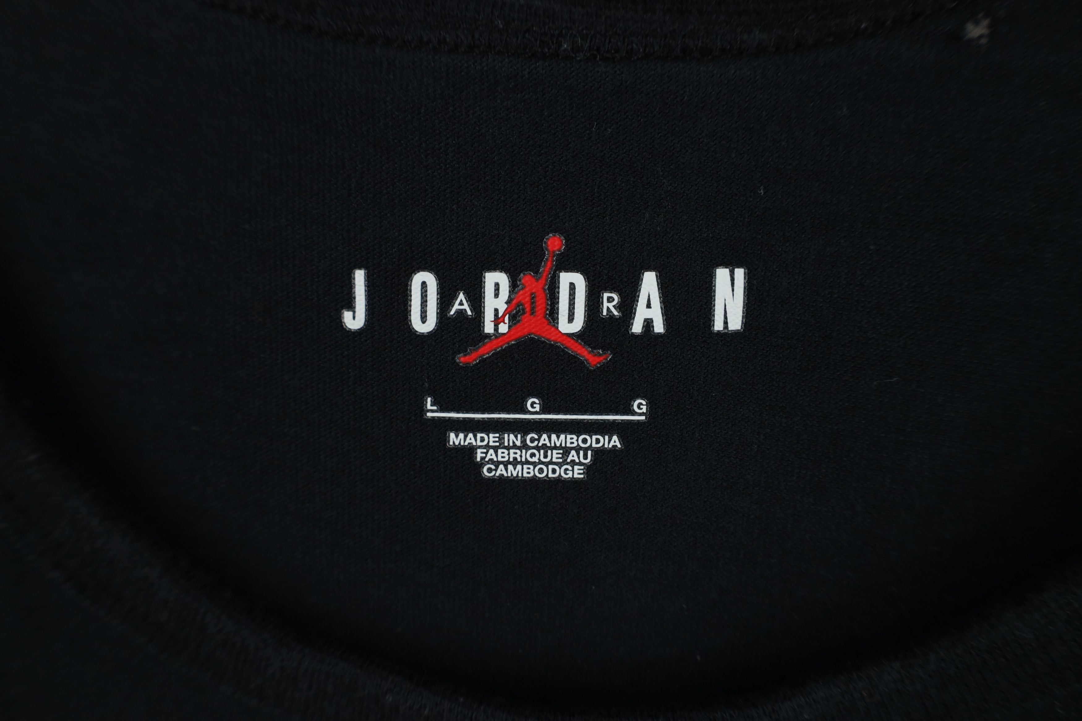 Nike Nike Air Jordan Spell Out Jump Man Tank Top T-Shirt Black Size US L / EU 52-54 / 3 - 6 Thumbnail