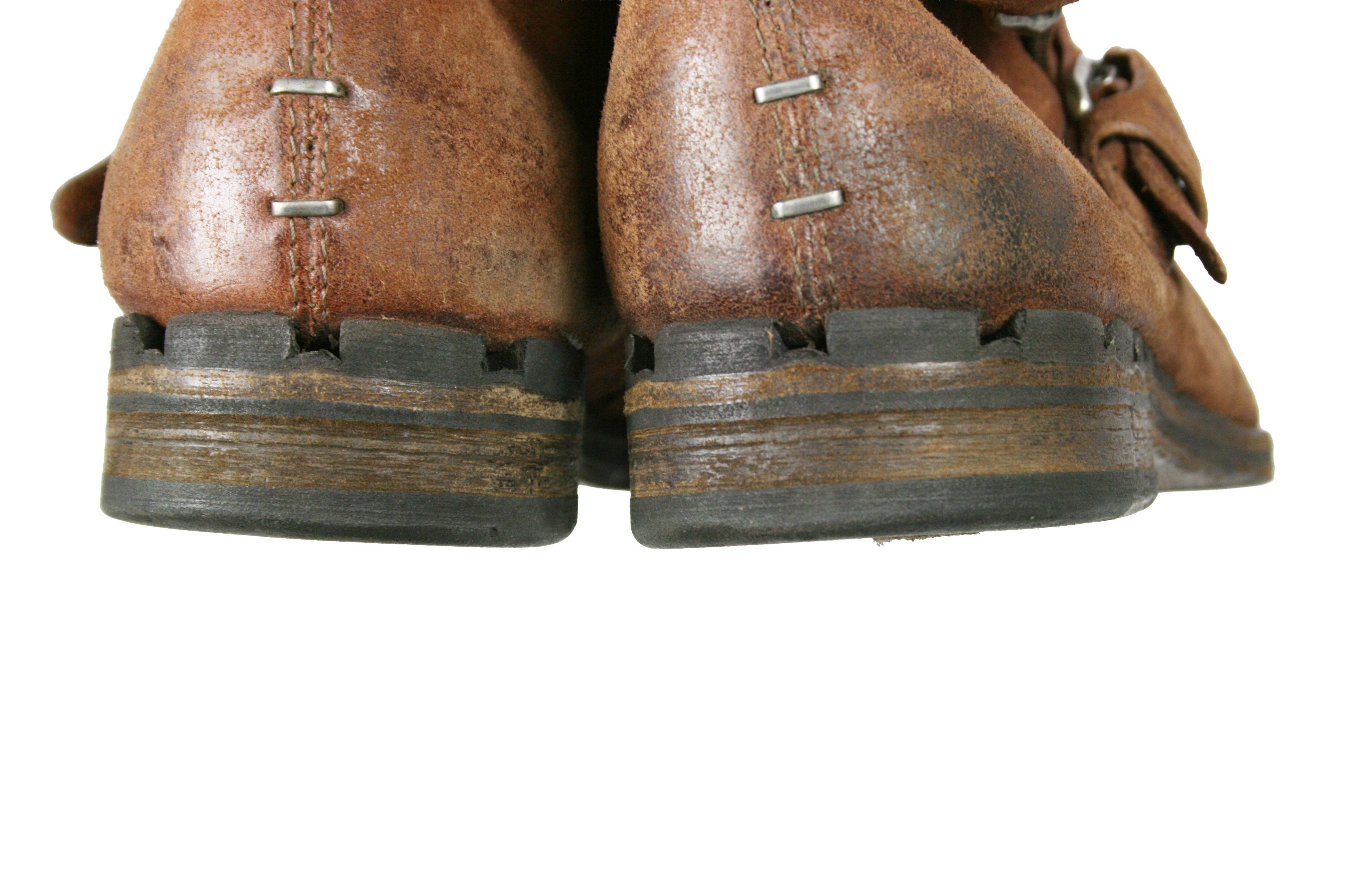 A.S.98 Avant Garde Grunge Triple Buckles Boots Size US 8 / EU 41 - 11 Thumbnail