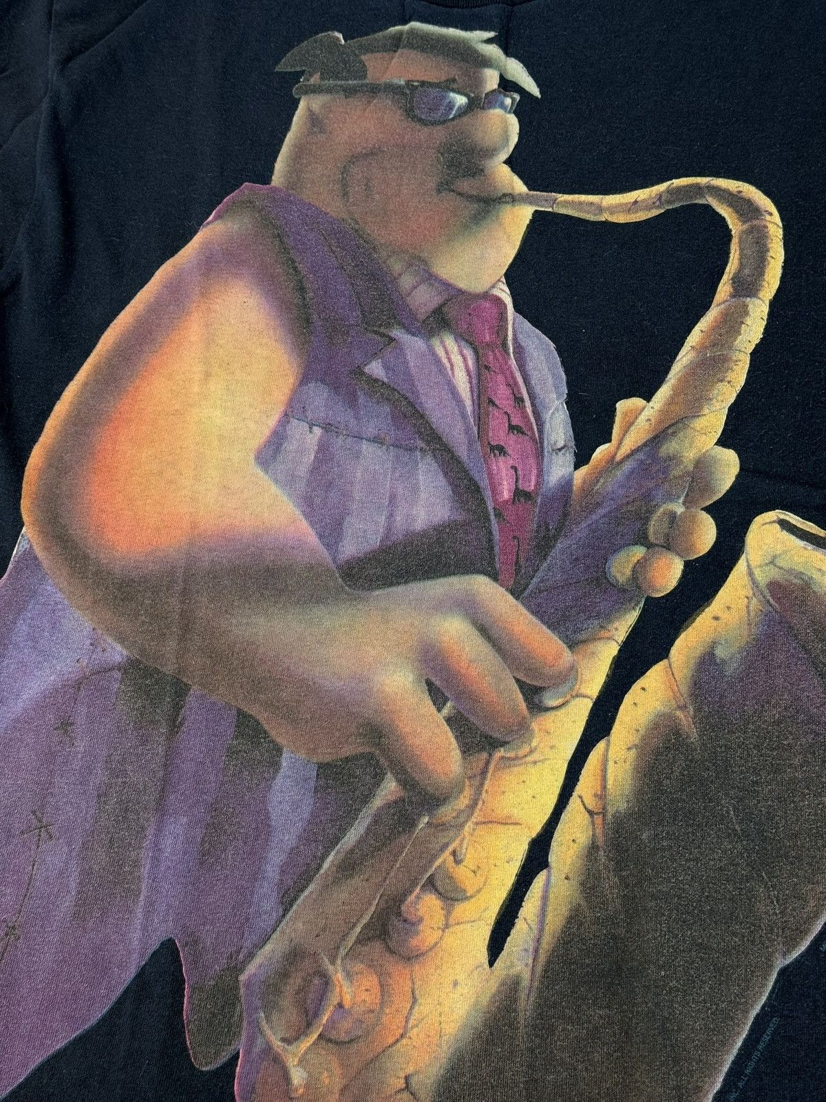 Other 90s Vintage Flinstones T shirt Belton Tag Size US L / EU 52-54 / 3 - 4 Thumbnail