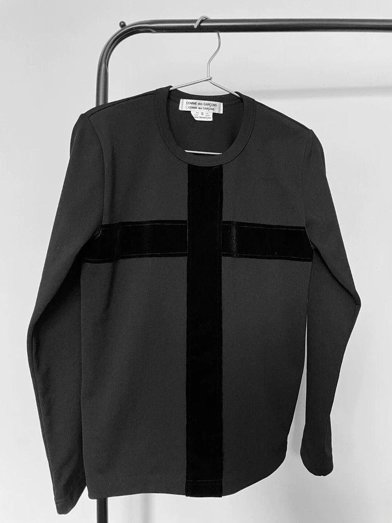 Comme des Garcons Comme Des Garcons Velvet patchwork long sleeves 2503-Nextar Size US S / EU 44-46 / 1 - 1 Thumbnail