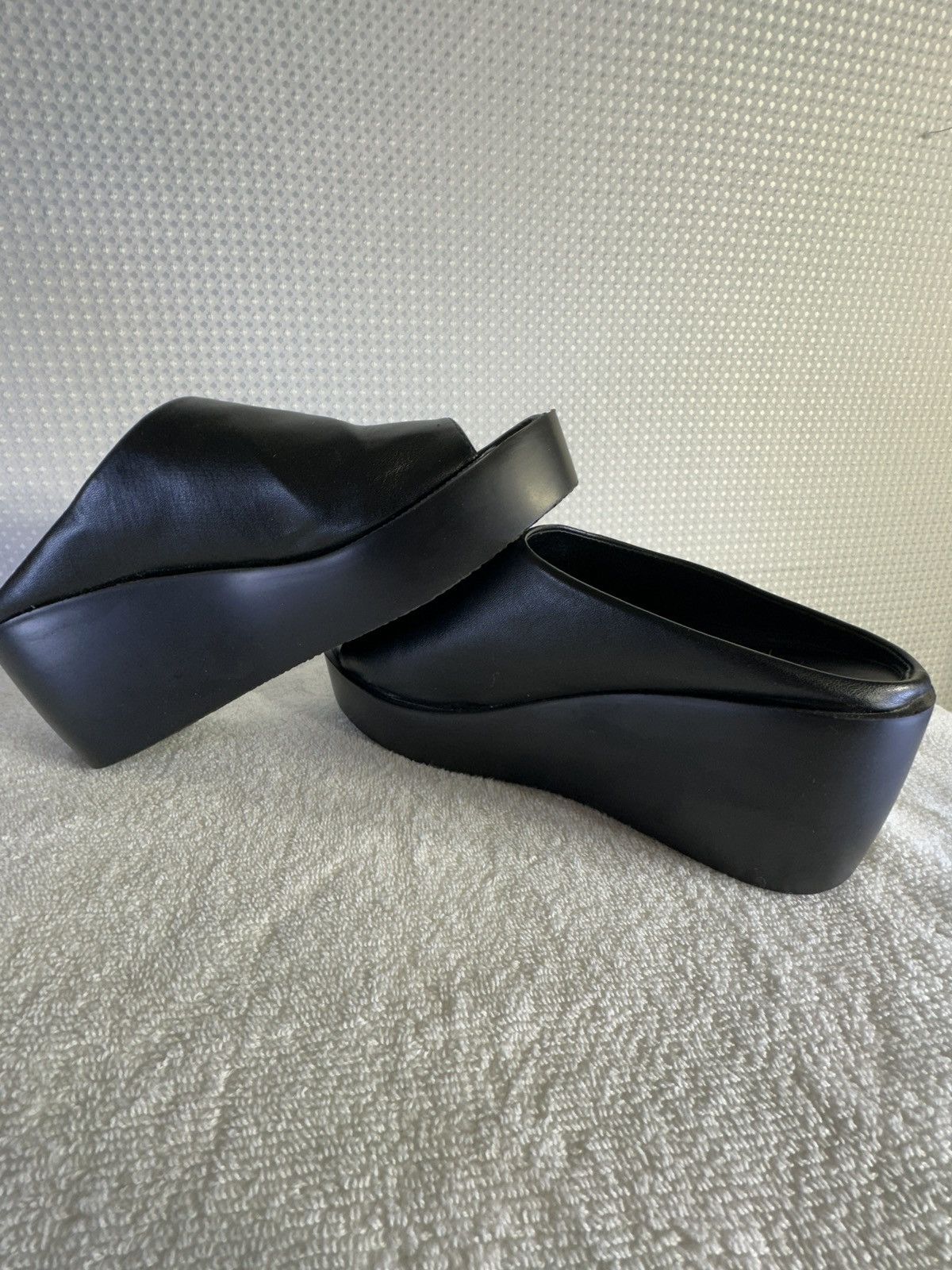 Other Joli Genuine Leather Platform Wedge High Heel Sandals Size US 8 / IT 38 - 7 Thumbnail