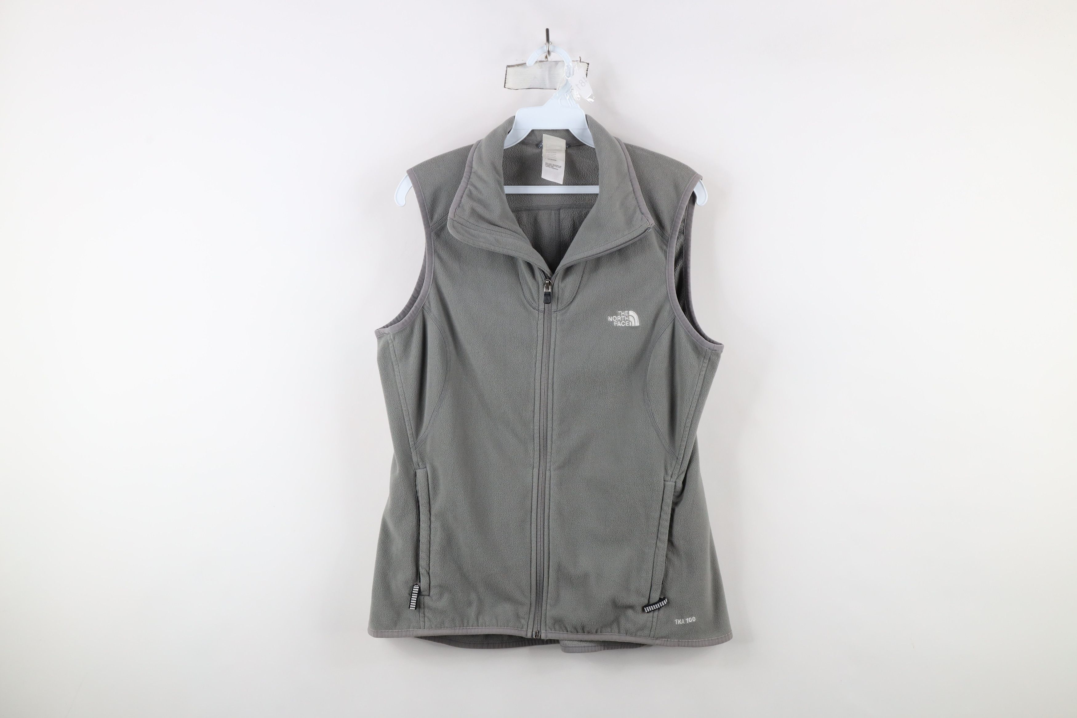 The North Face × Vintage Vintage The North Face TKA 100 Full Zip Fleece Vest Jacket Size XL / US 12-14 / IT 48-50 - 1 Thumbnail