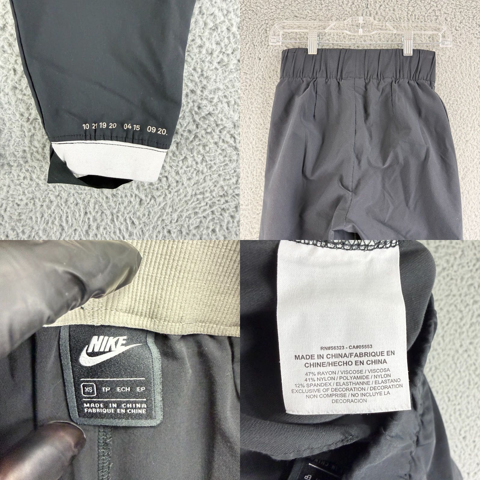 Nike Nike Tech Pack Leggings Womens XS Black Pull On Elastic Waist Sports Gym Size 26" / US 2 / IT 38 - 9 Thumbnail