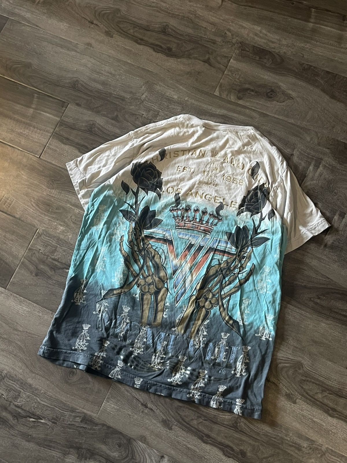 Christian Audigier Christian Audigier Van Halen Panther Tshirt Size US L / EU 52-54 / 3 - 4 Thumbnail