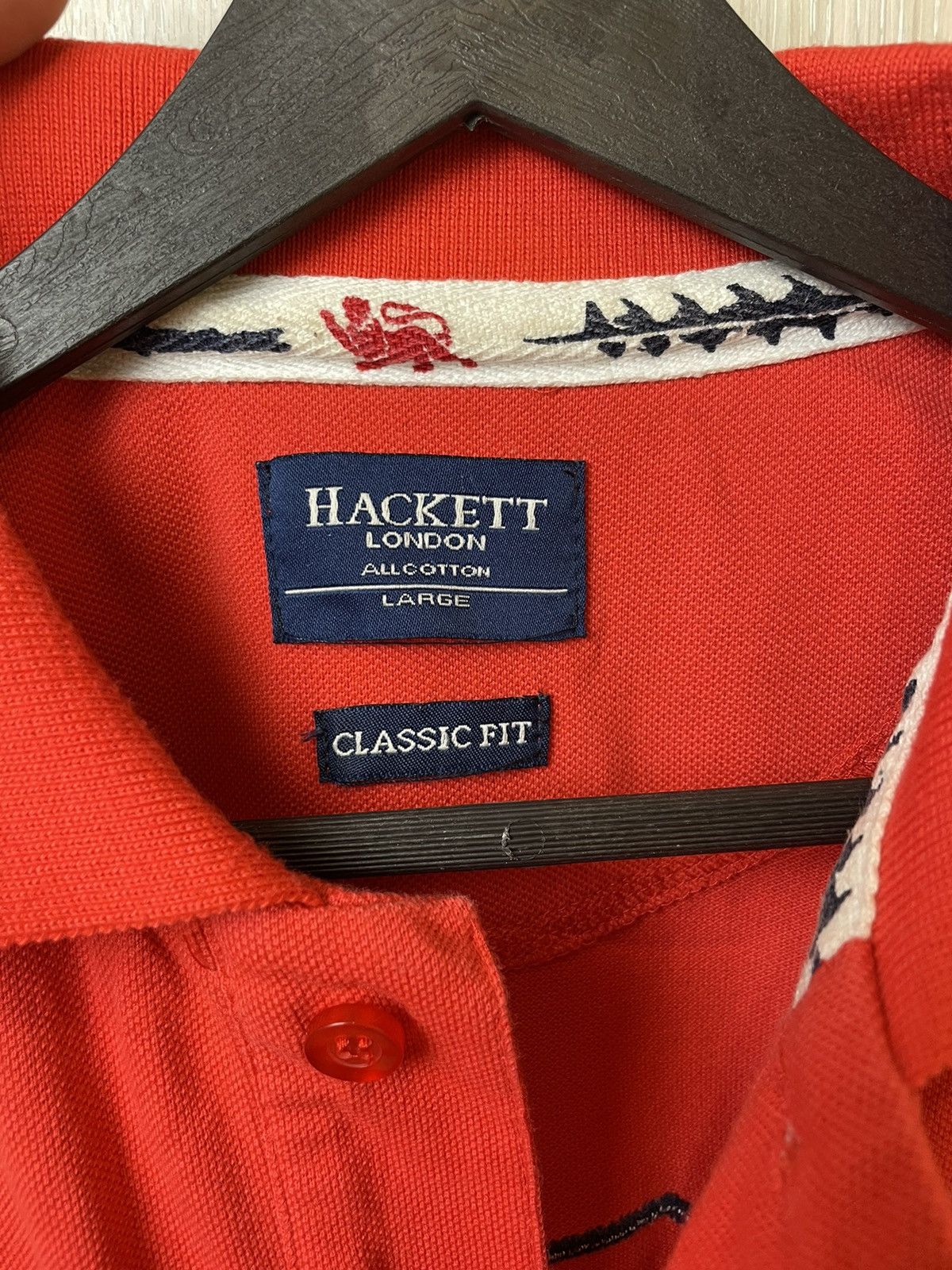 Hackett Cambridge Oxford Hackett London Pink Polos Tshirt Size US L / EU 52-54 / 3 - 9 Thumbnail