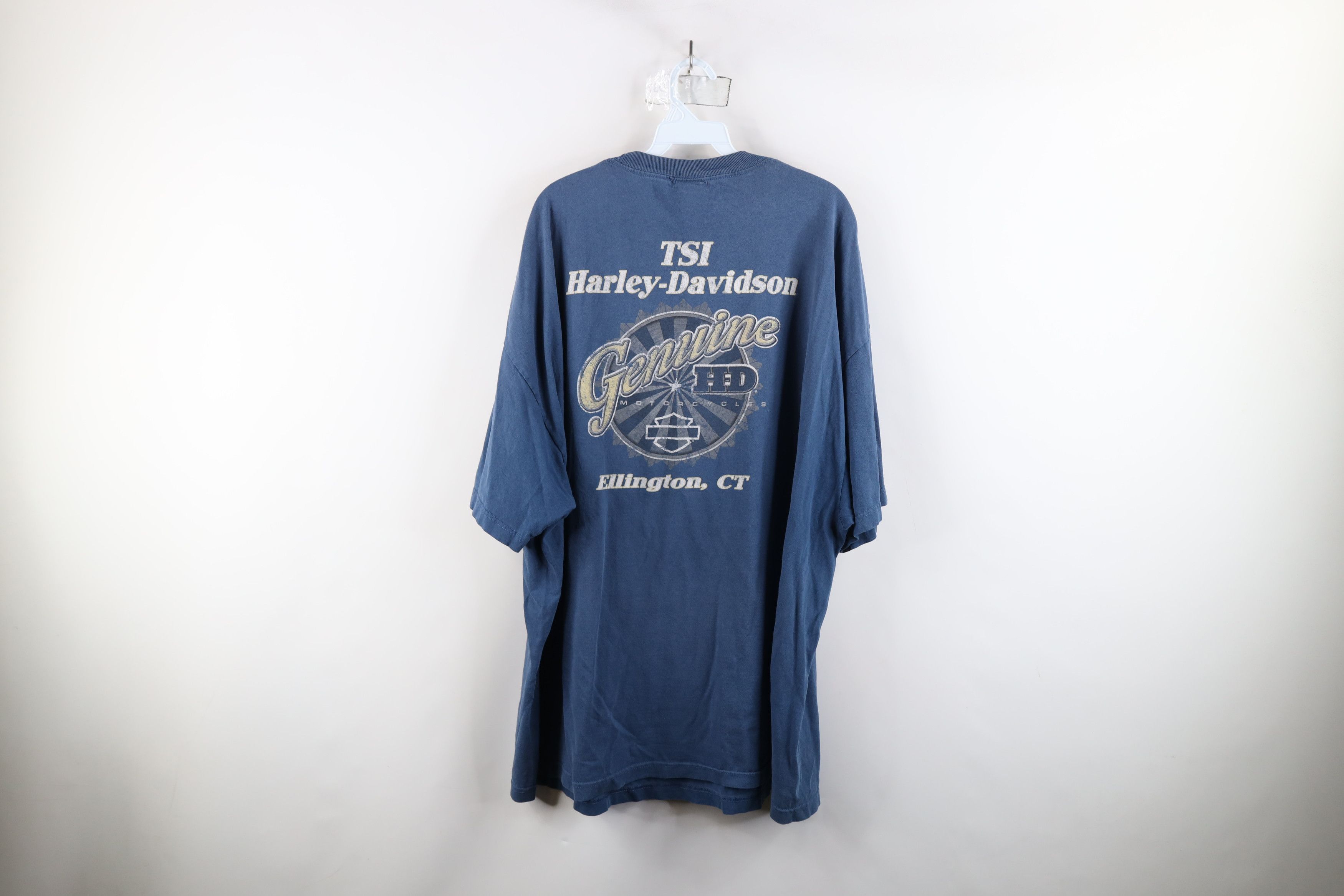 Harley Davidson × Vintage Vintage Y2K Harley Davidson Pin Up Girl Short Sleeve T-Shirt Size US XXL / EU 58 / 5 - 13 Thumbnail