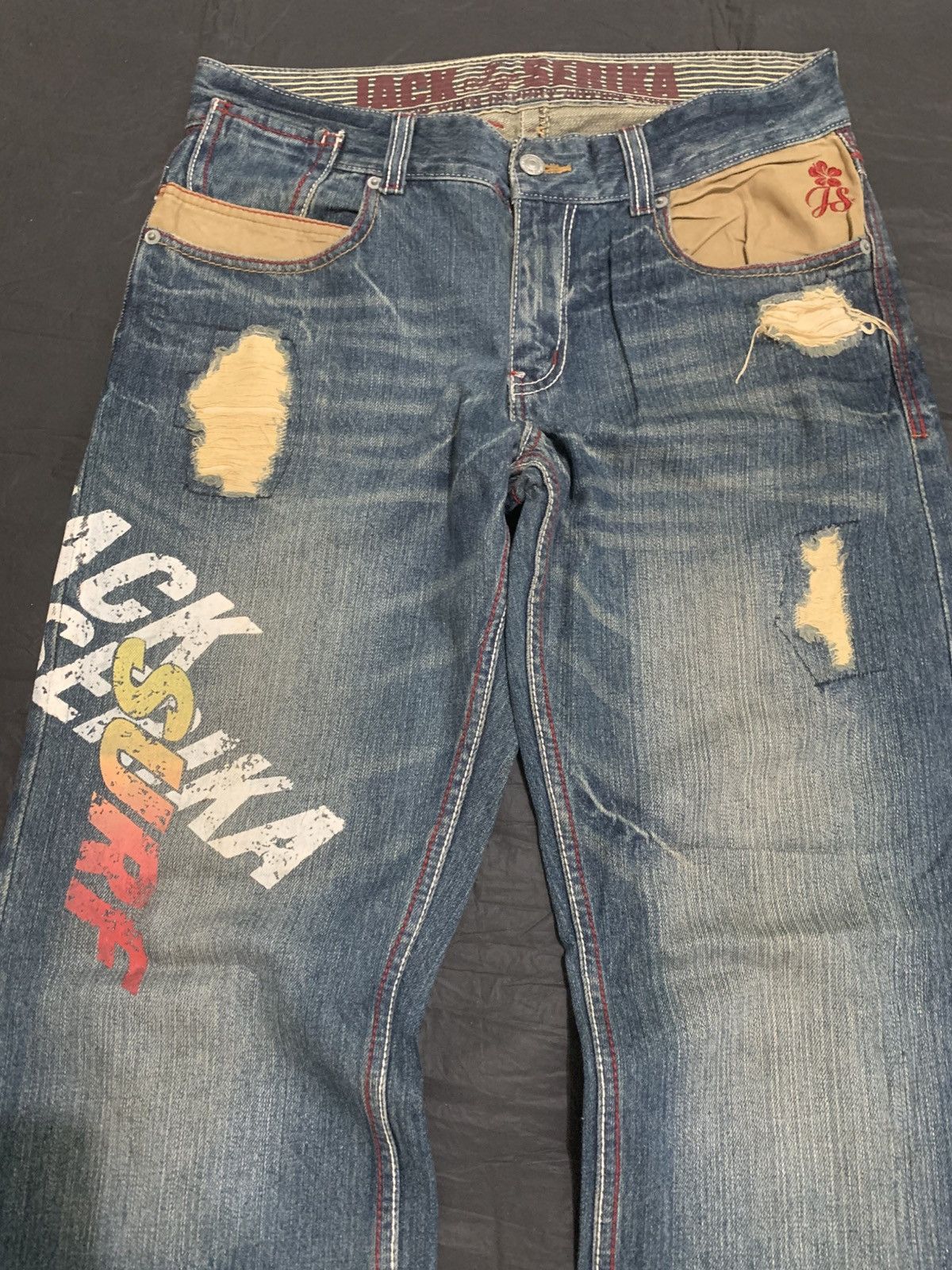 Hysteric Glamour × Le Grande Bleu (L.G.B.) JACK SERIKA surf holiday 54 Size US 32 / EU 48 - 2 Thumbnail