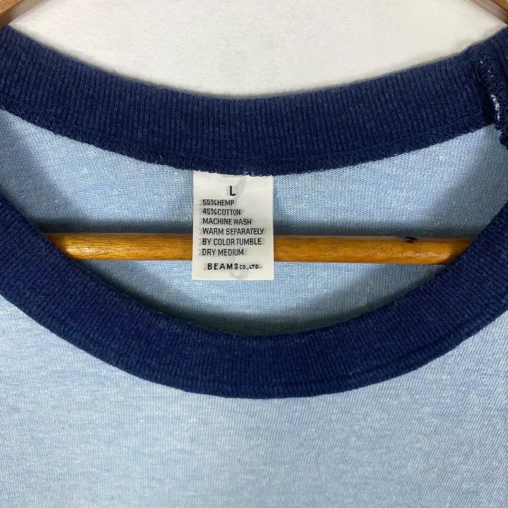 Beams Plus BEAMS Japan Baseball Jersey Tee Shirt Large Size Size US L / EU 52-54 / 3 - 4 Thumbnail