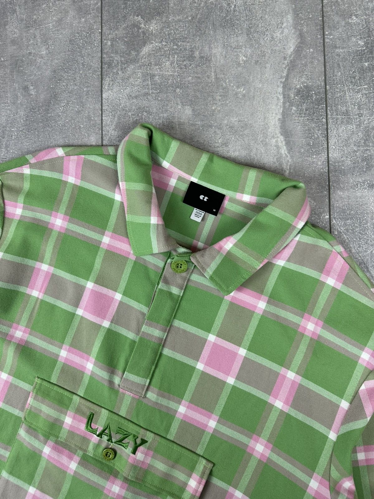 Lazy Oaf Lazy Oaf Checked Shirt Flannel Button Up Size US M / EU 48-50 / 2 - 7 Thumbnail