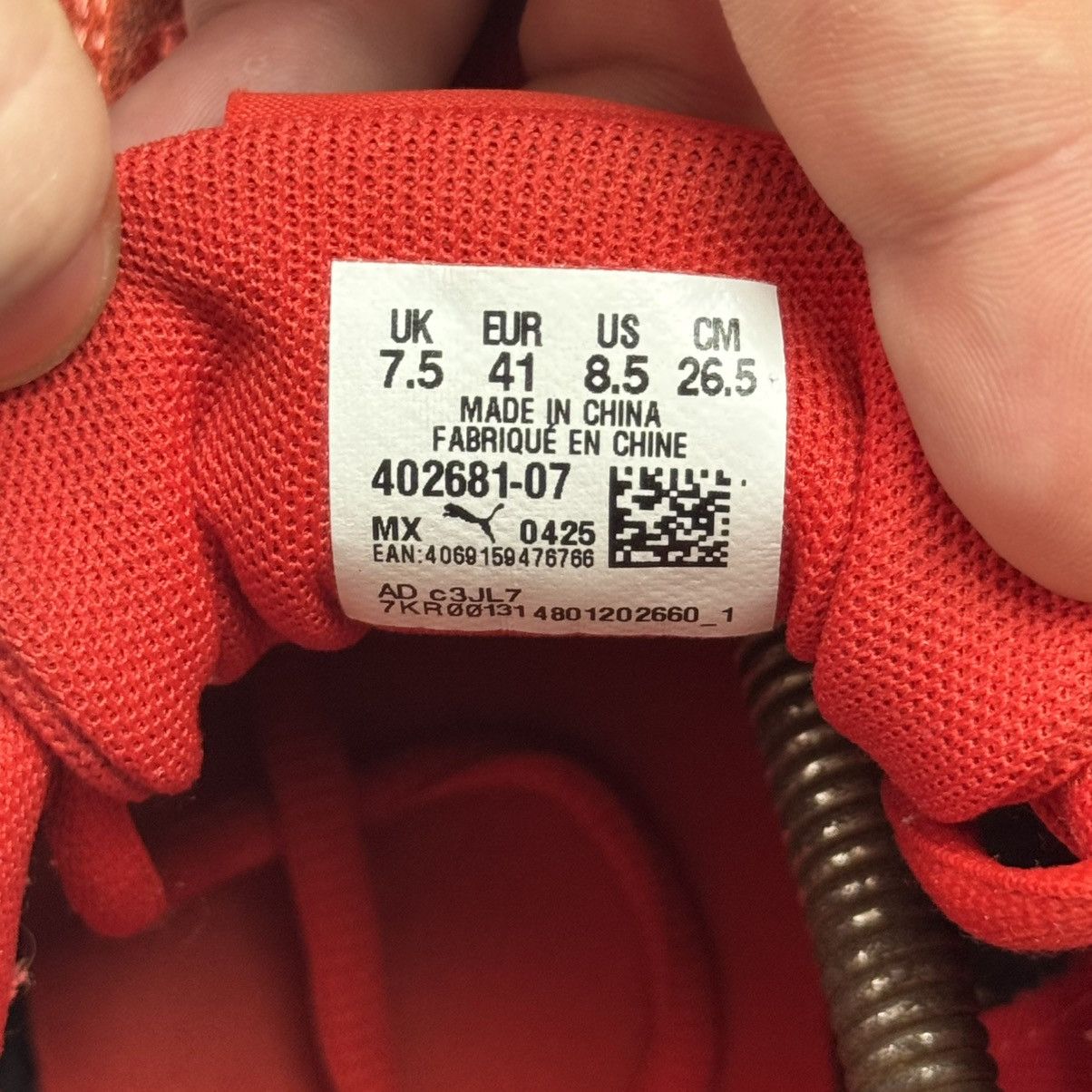 Puma Vintage Y2K Red Puma Catch Speedcat Size 41 Size US 7.5 / EU 40-41 - 13 Thumbnail