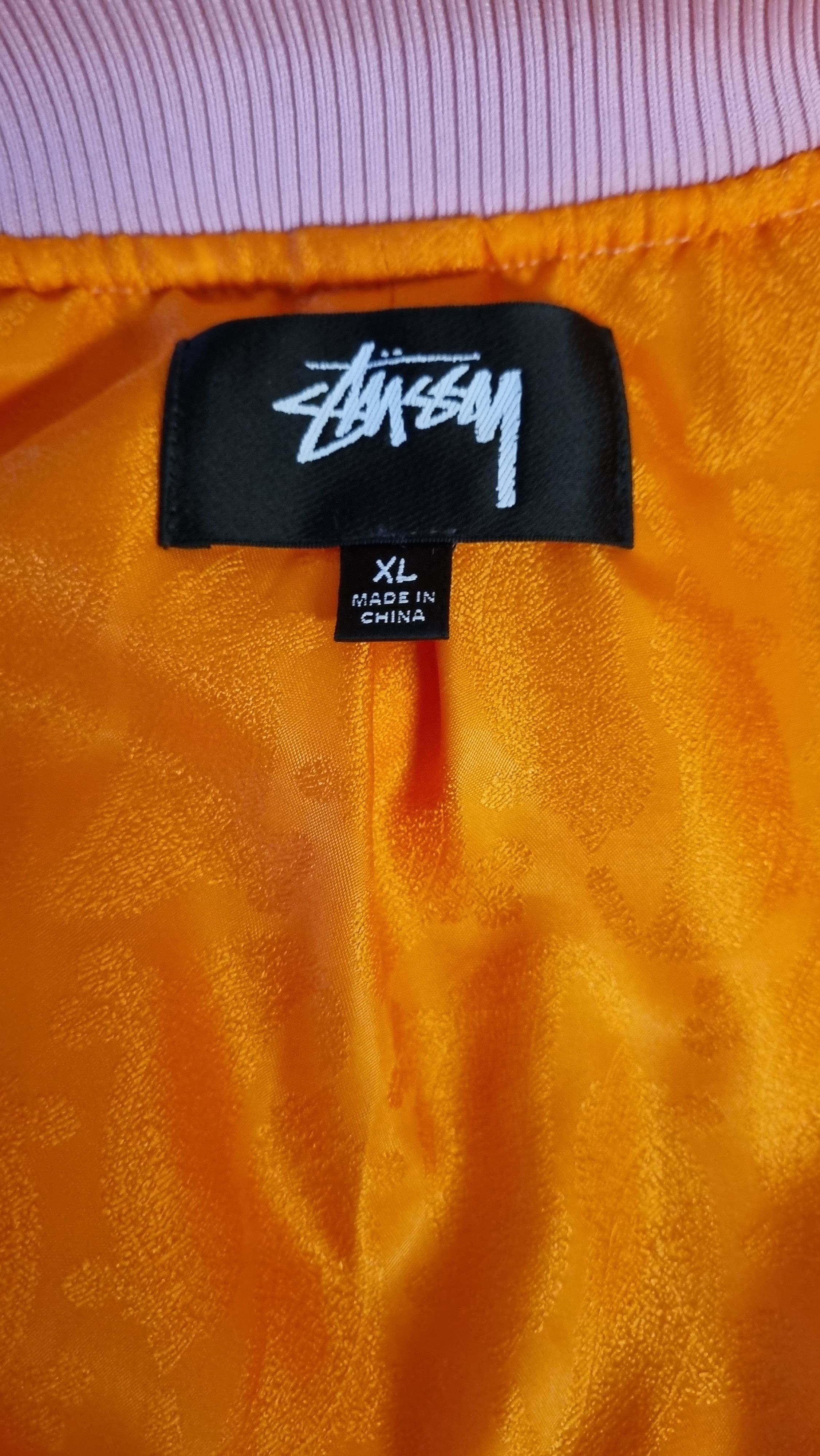 Stussy Stussy Dyed Nylon Bomber Jacket Size US XL / EU 56 / 4 - 4 Thumbnail