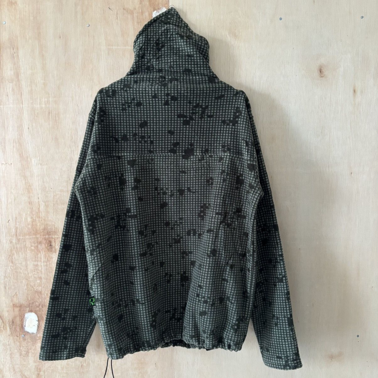 291295=Homme 291295=Homme Digital Night Camo Fleece Anorak Jacket Size US M / EU 48-50 / 2 - 7 Thumbnail