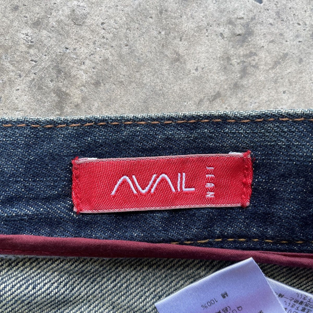 Japanese Brand × Jean Vintage Avail Jeans Japan Faded Denim Pants Distressed W32 Size US 32 / EU 48 - 7 Thumbnail