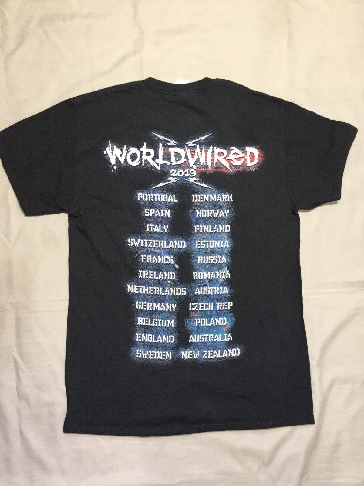 Gildan Metallica Shirt Mens Medium Black Skull 2019 Size US M / EU 48-50 / 2 - 7 Thumbnail