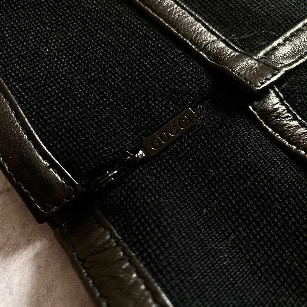Designer × Gucci × Tom Ford Rare Gucci Tom Ford Era Wool Zip High Neck Tank Top Vest Size M / US 6-8 / IT 42-44 - 6 Thumbnail
