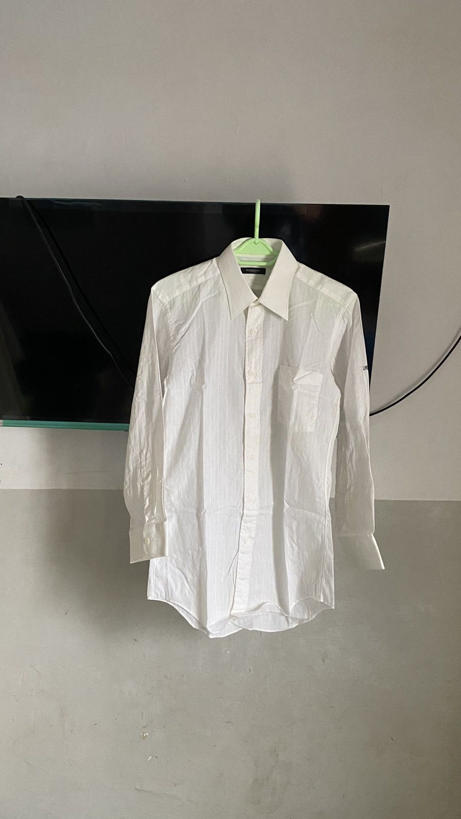 Burberry 90s burberry white long sleeve t-shirt Size M / US 6-8 / IT 42-44 - 1 Thumbnail