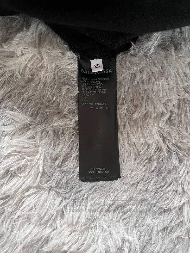 Balenciaga Balenciaga Classic Letter Logo Printed Hooded Sweatshirt Size US XS / EU 42 / 0 - 4 Thumbnail