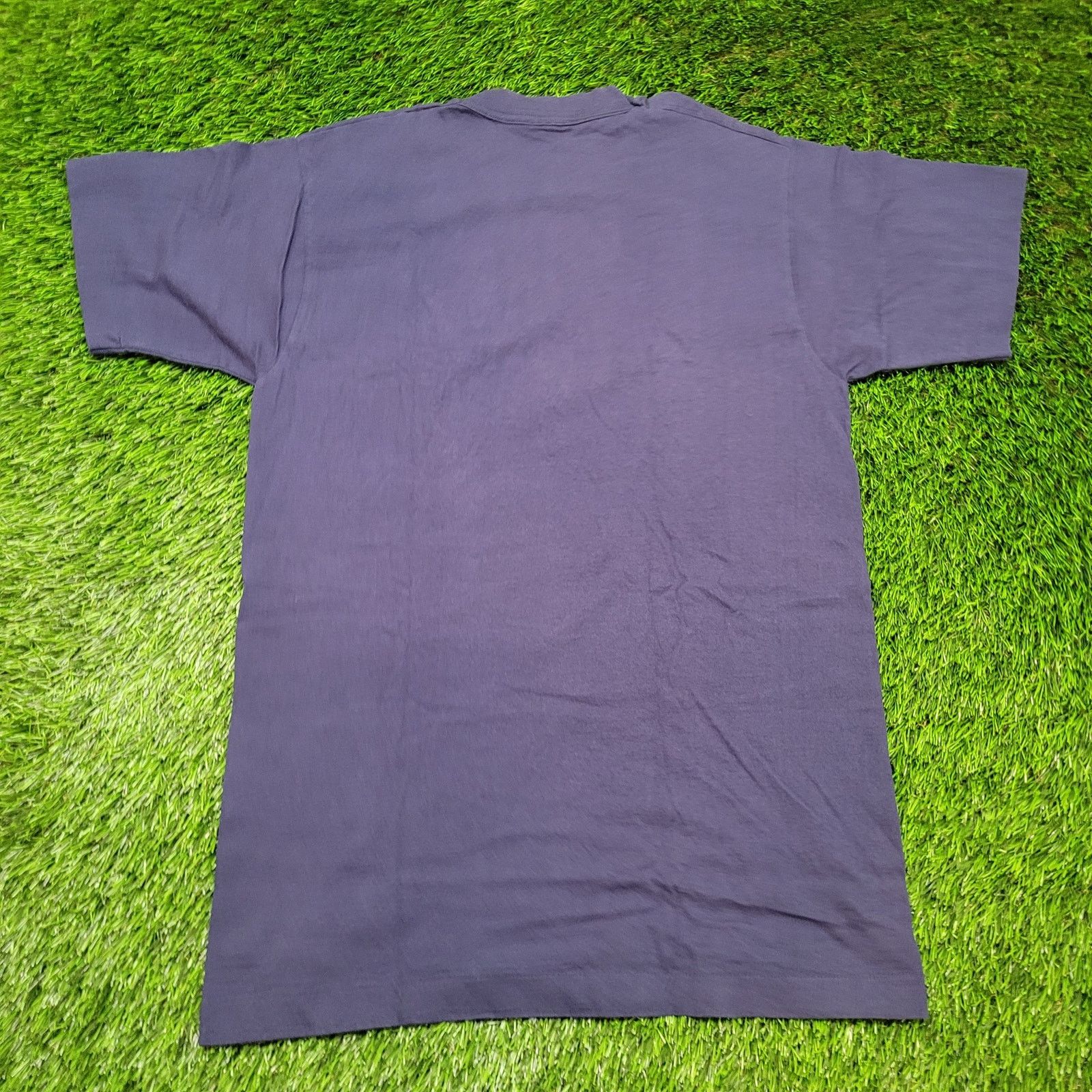 Fruit Of The Loom Vintage 90s NYPD Tee - Made in USA - L - Embroidered Size US L / EU 52-54 / 3 - 3 Thumbnail