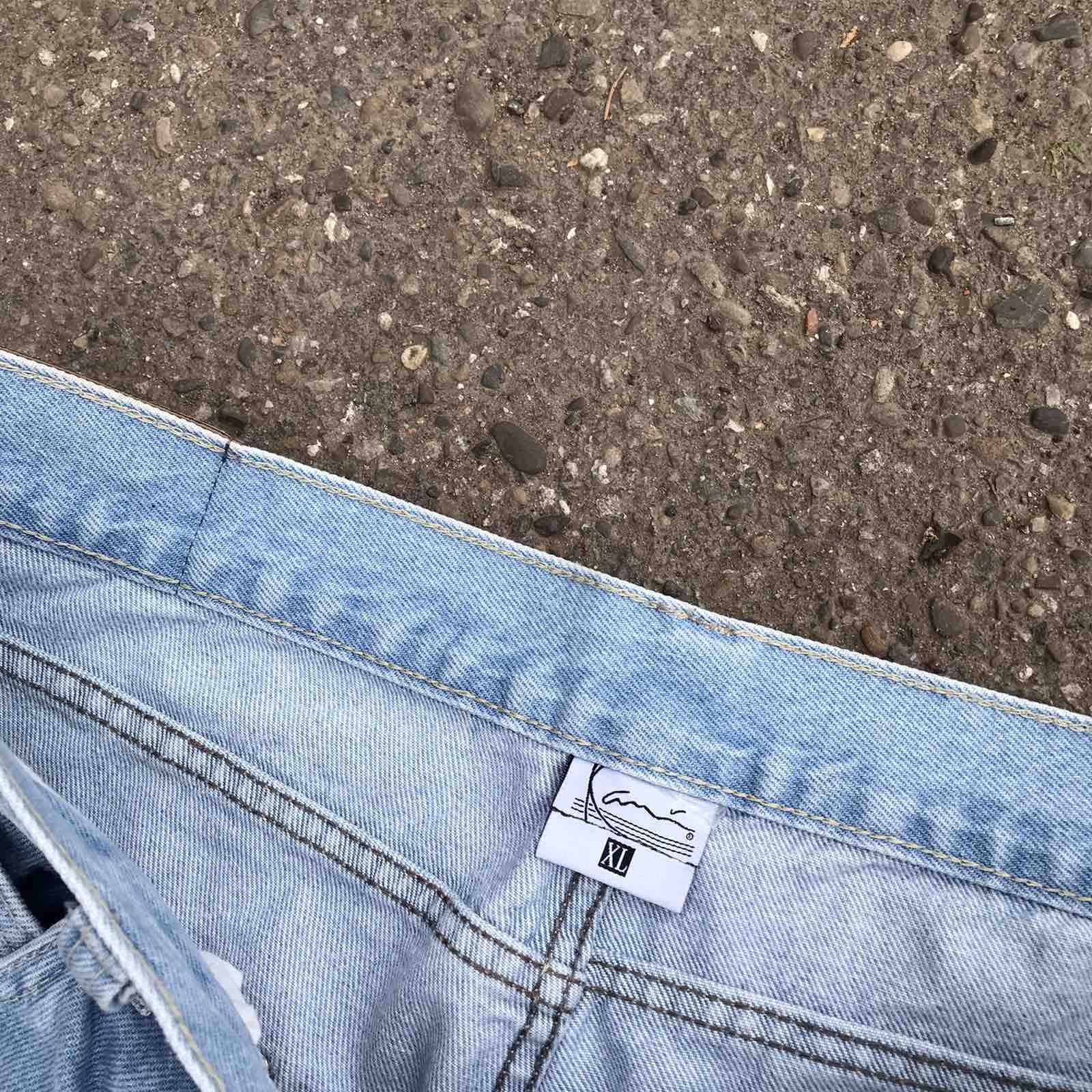 Karl Kani Vintage Baggy Karl Kani Rap Jeans Skater Wide Leg Sz XL Size US 40 / EU 56 - 5 Thumbnail