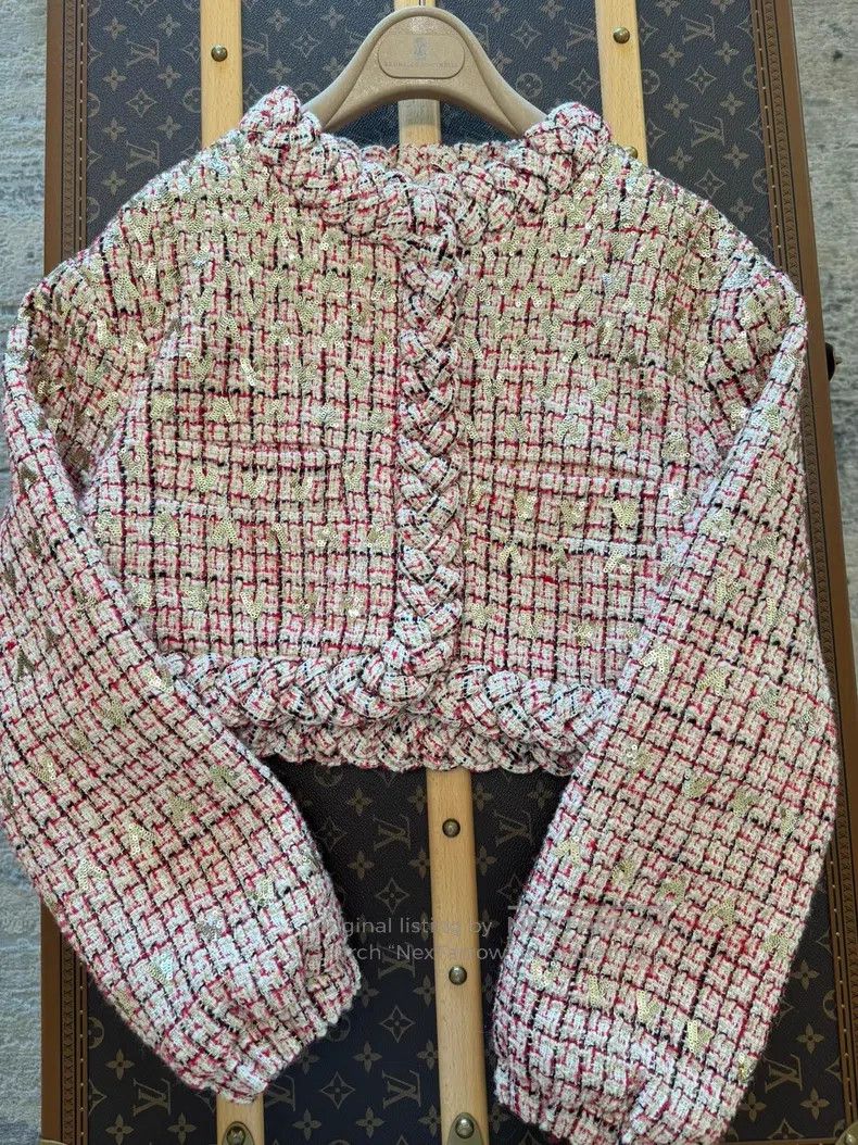 Valentino Valentino Tweed sequin embroidered coat Size XS / US 0-2 / IT 36-38 - 4 Thumbnail