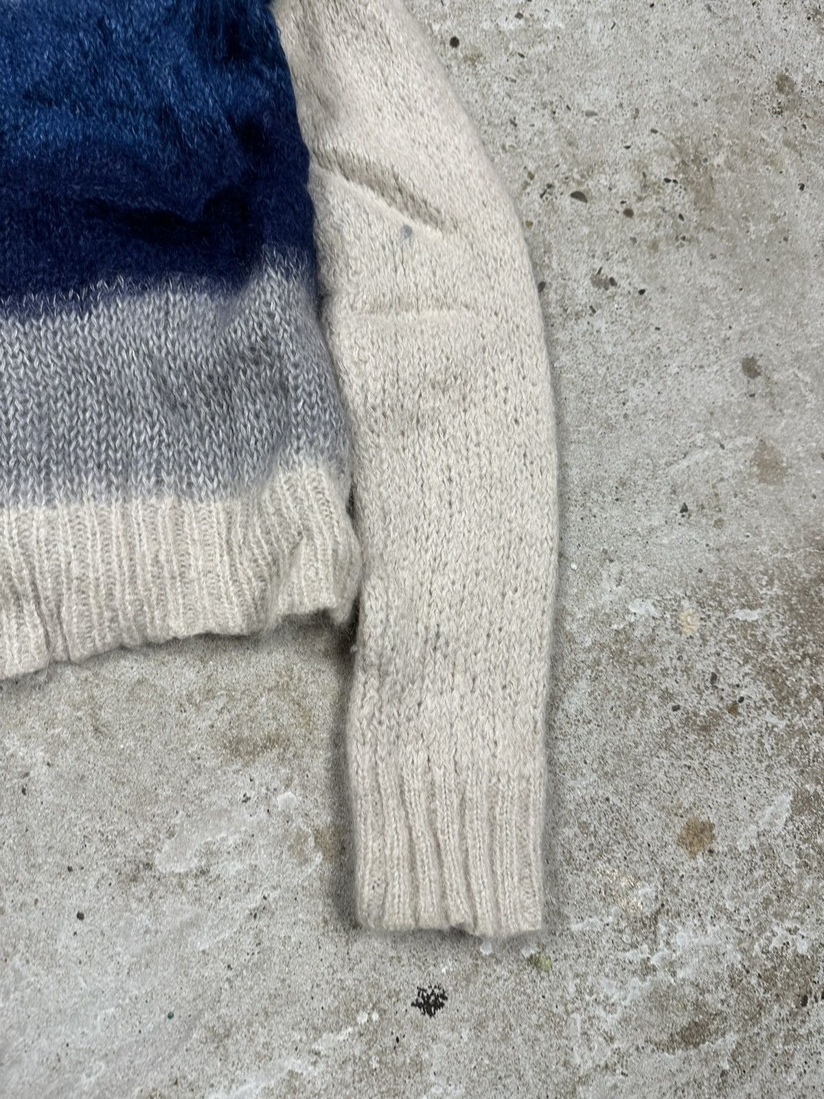 Rag & Bone Rag & Bone Striped Wool Mohair Alpaca Sweater Size S / US 4 / IT 40 - 4 Thumbnail