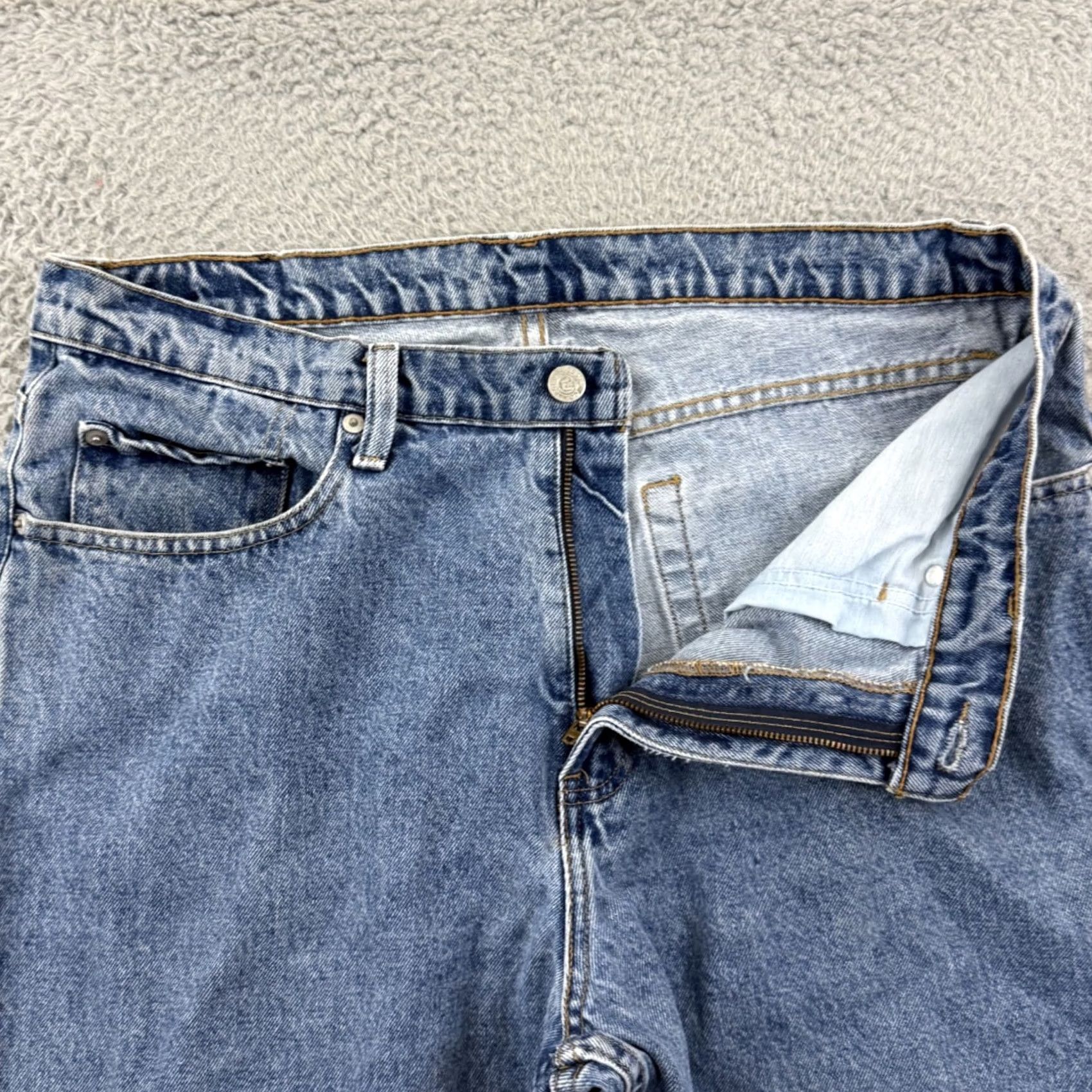 Polo Ralph Lauren VINTAGE Polo Ralph Lauren Jeans Mens 36x25 Blue Baggy Loose Denim Y2K Preppy USA Jeans Mens 36x25 Blue Size US M / EU 48-50 / 2 - 4 Thumbnail