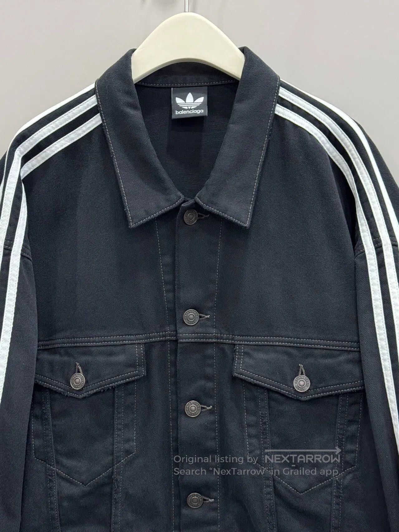 Balenciaga balenciaga adidas denim jacket size 2. Size US M / EU 48-50 / 2 - 3 Thumbnail