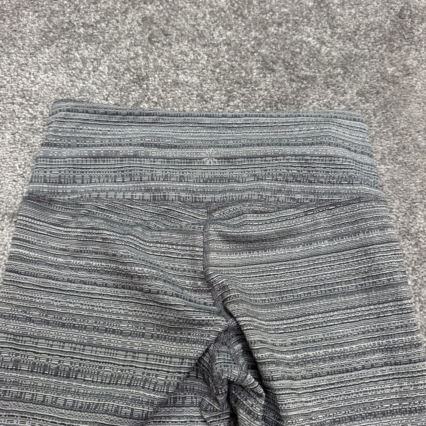Athleta Athleta Leggings Womens Small Gray Geometric Active Yoga Compression Space Dye Size 28" / US 6 / IT 42 - 3 Thumbnail