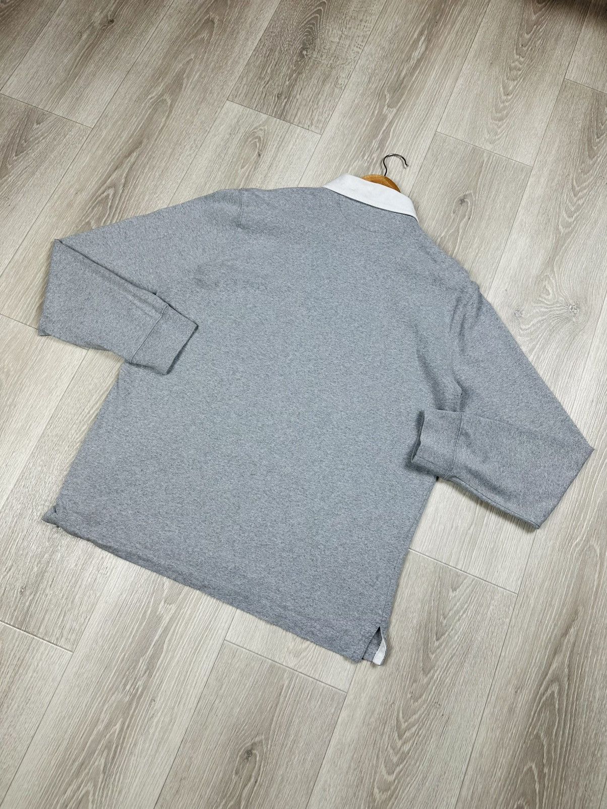 Rugby Ralph Lauren Vintage Polo Ralph Lauren Mens Rugby Shirt Long Sleeve Size US L / EU 52-54 / 3 - 12 Thumbnail