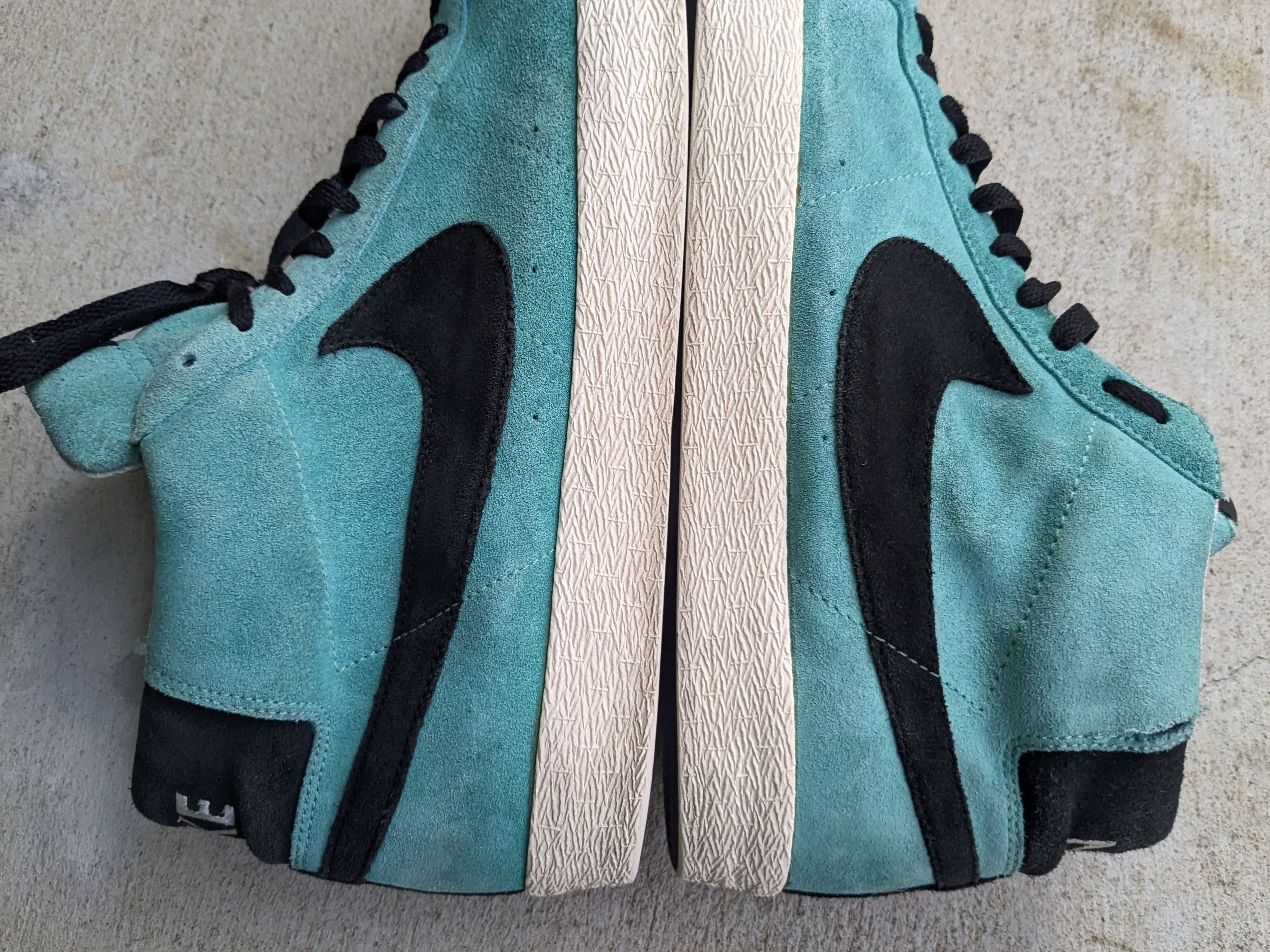 Nike Nike SB Blazer 2008 Azure 13 Suede Blue 310801-401 Size US 13 / EU 46 - 7 Thumbnail