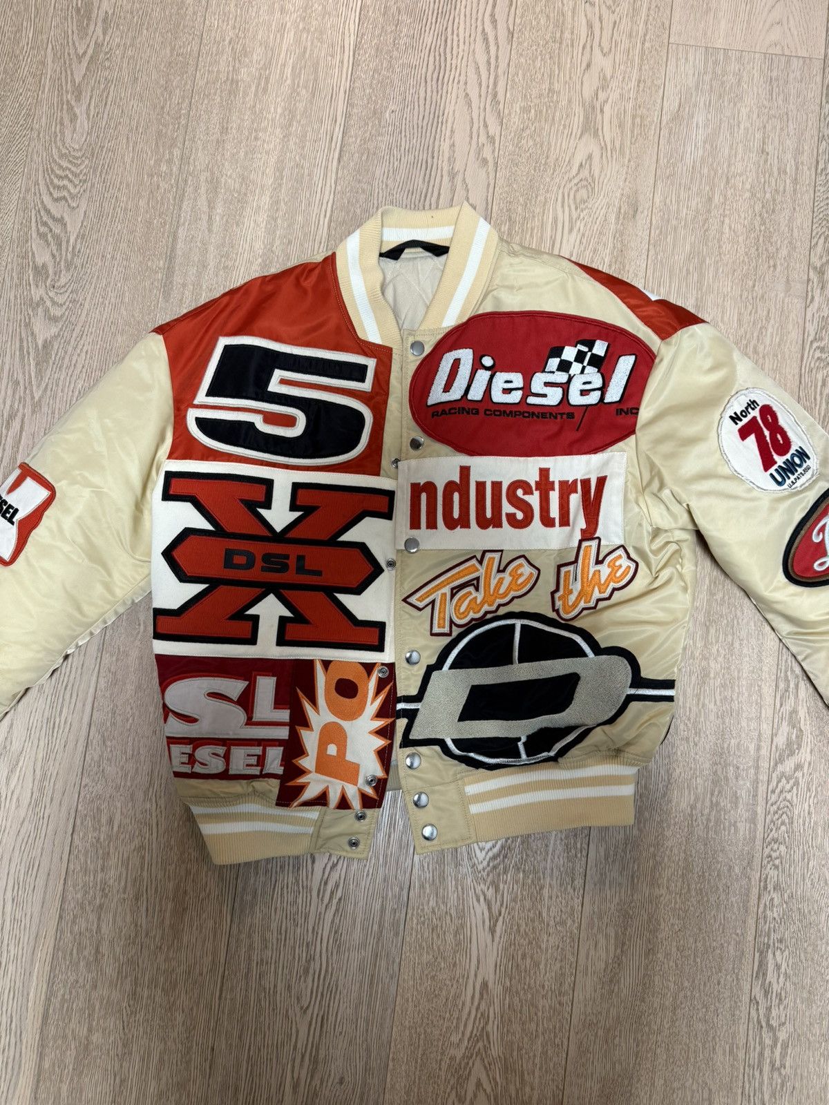 Designer Diesel Bomber jacket Size US L / EU 52-54 / 3 - 2 Thumbnail
