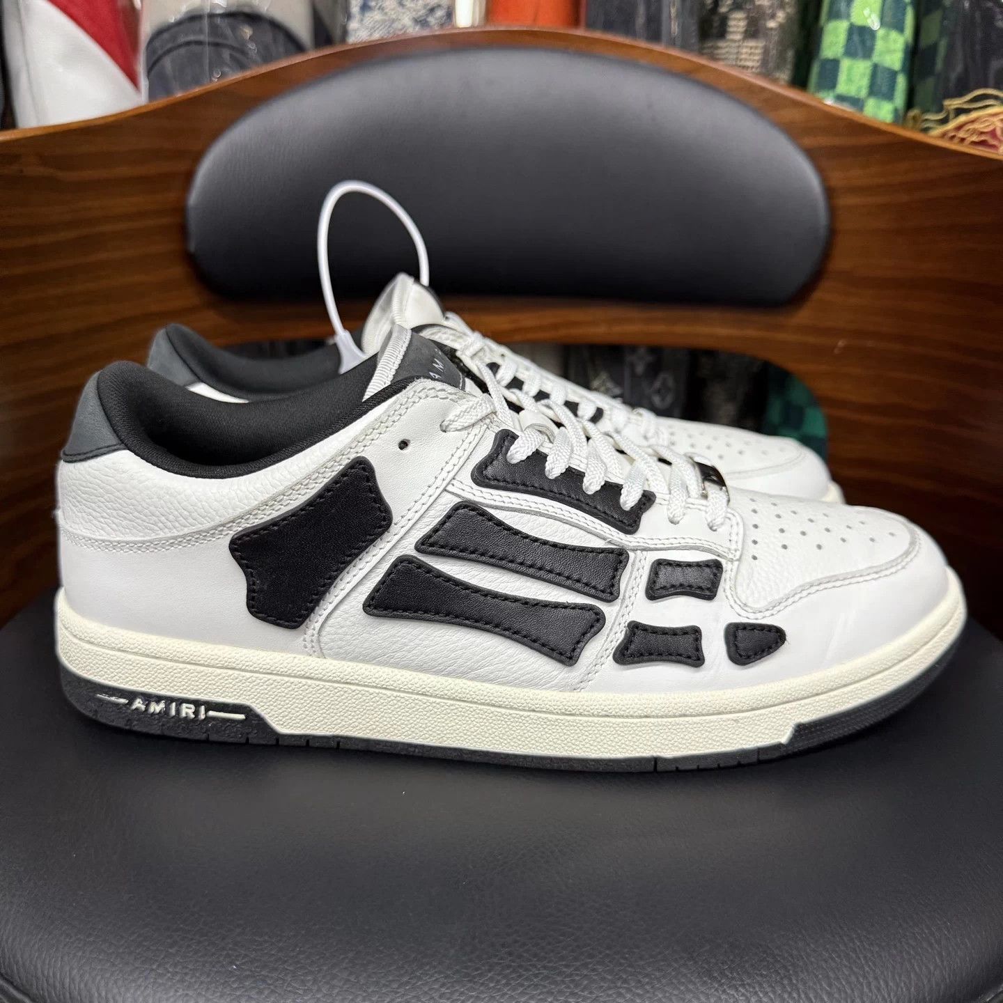 Amiri AMIRI Bone White Black 43 Mint 2 Wears Size US 10 / EU 43 - 4 Thumbnail