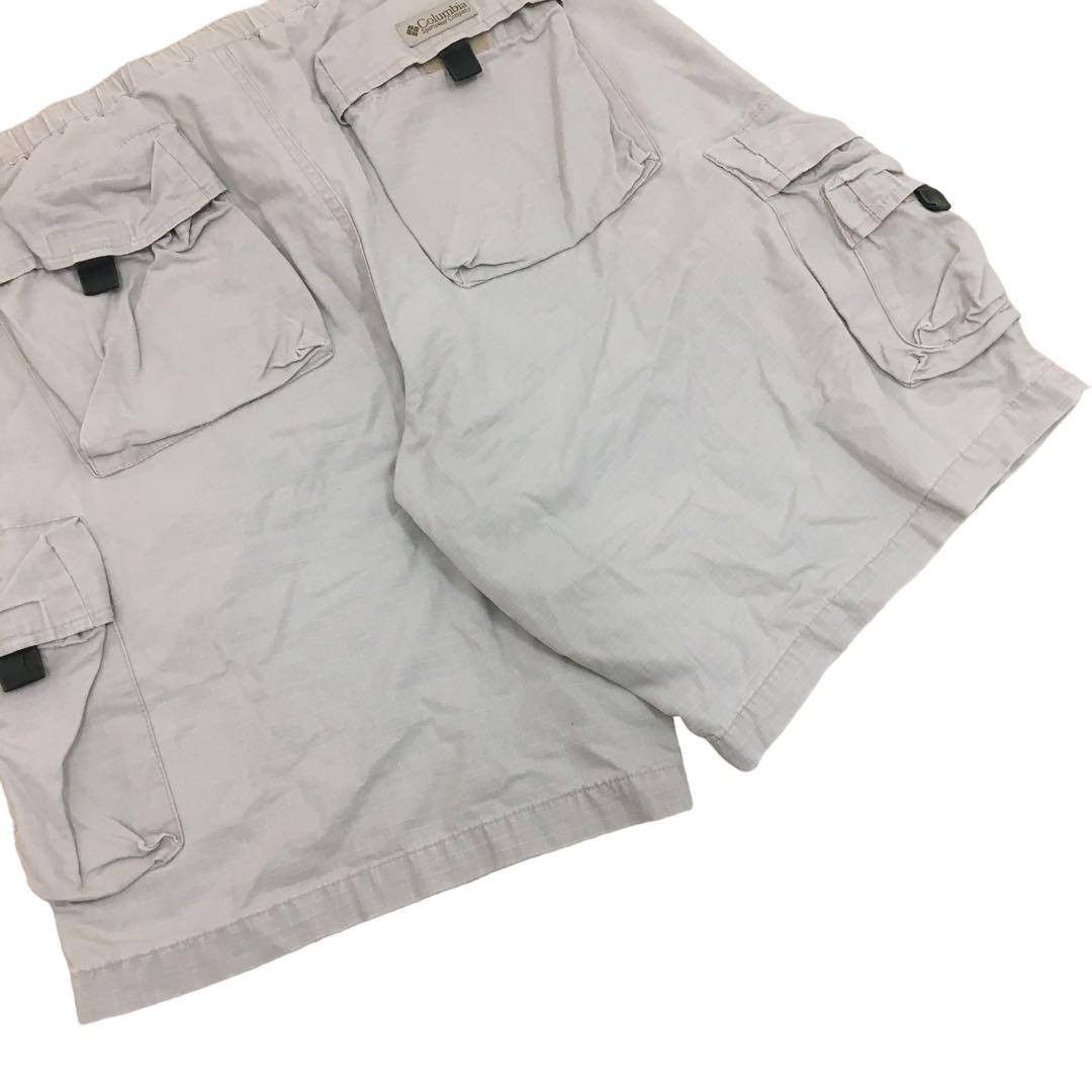Columbia Colombia multi pocket cargo gray shorts size L Size US 34 / EU 50 - 7 Thumbnail